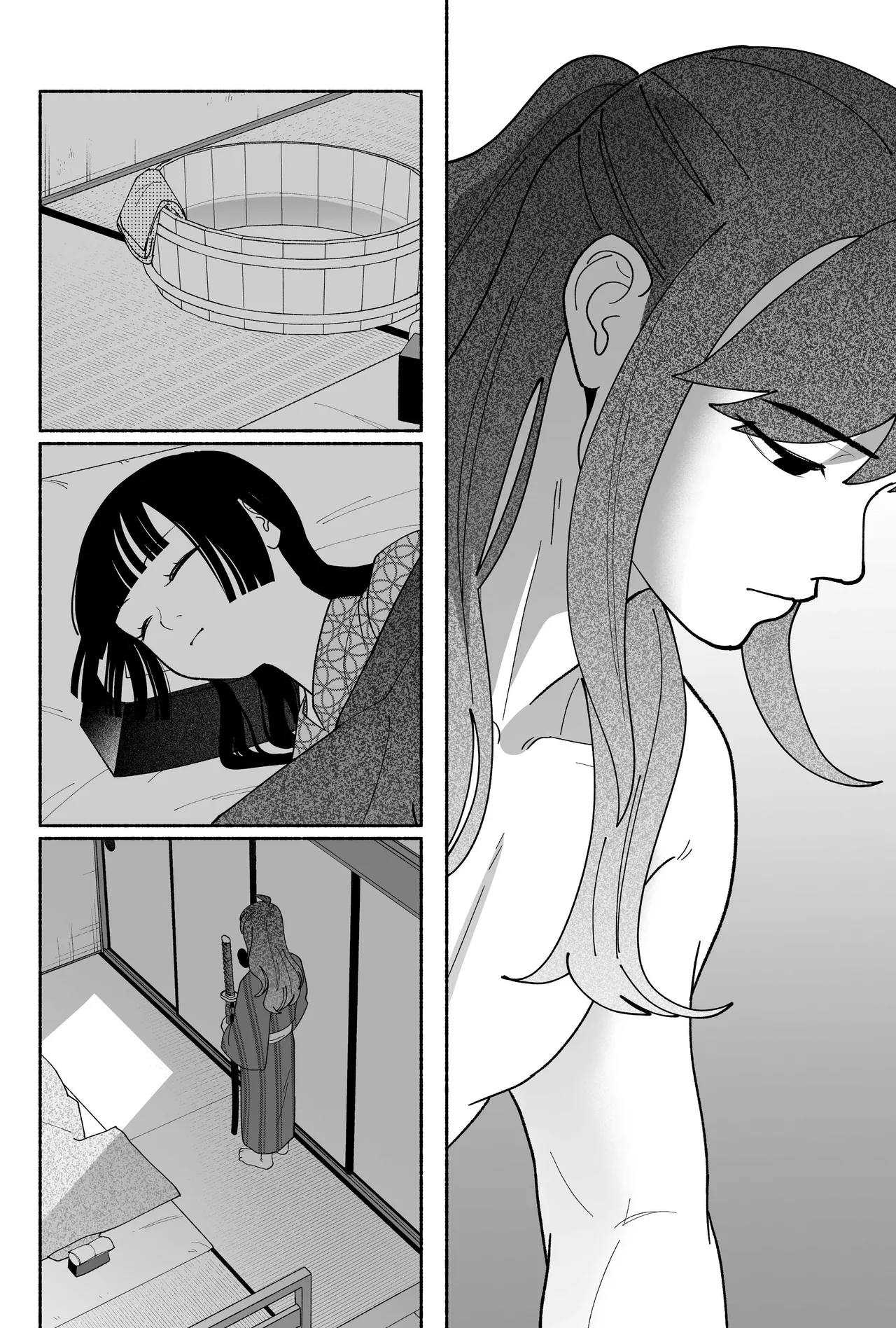 用心棒とお嬢様 タコに触れたところが、かゆくって！ Page.106