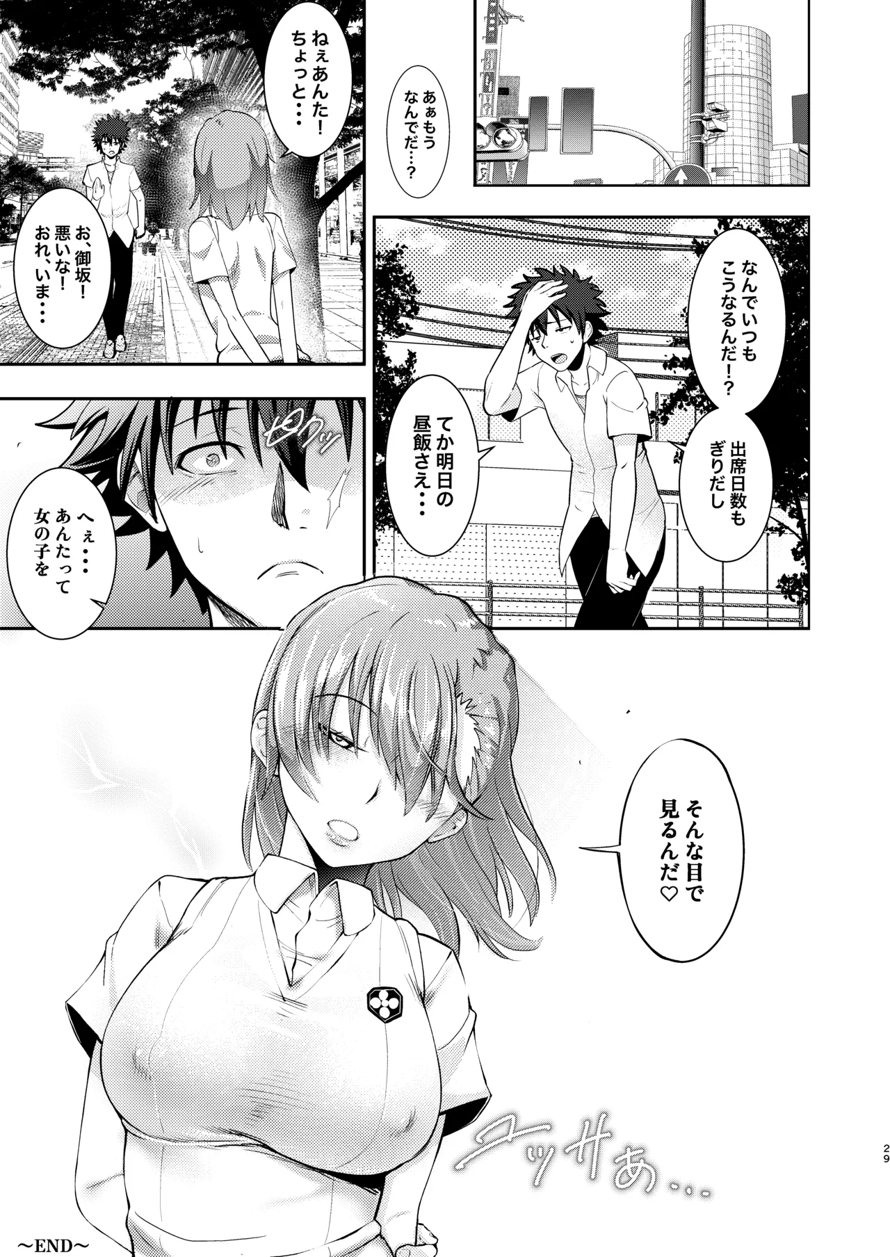 とある科学の育乳按摩 Page.28