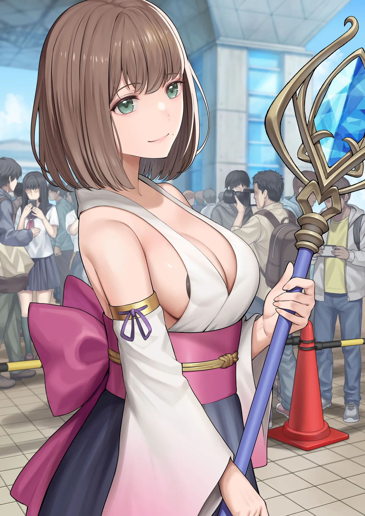 撮影中にコスプレイヤーと秘密のオフパコする話 Page.94