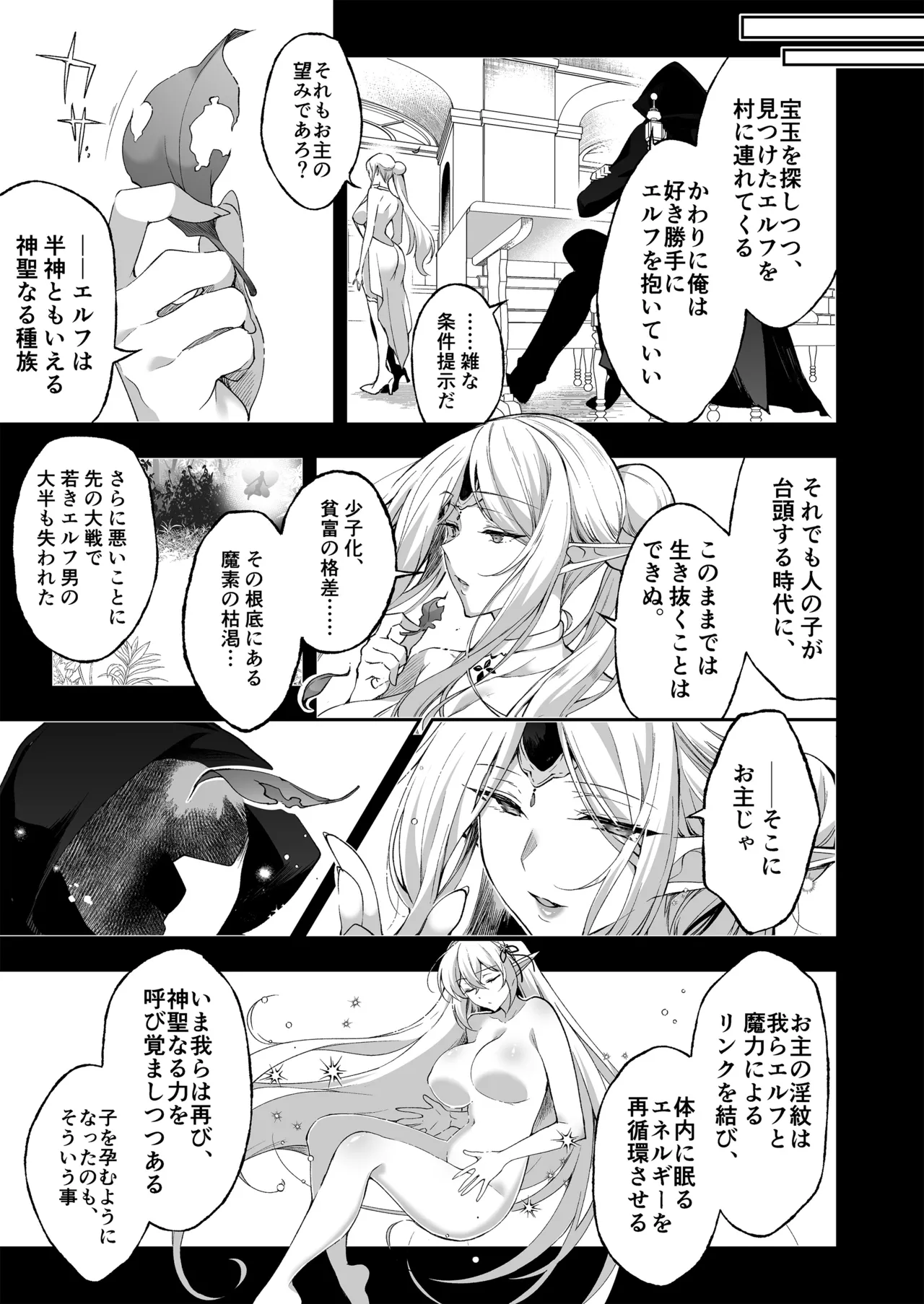 エルフに淫紋を付ける本LEVEL：5～8総集編 Page.185