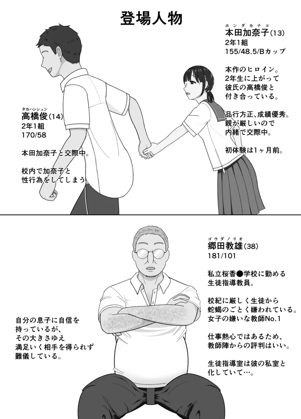 19cmが挿入るまで2〜夏休み調教編〜 Page.2