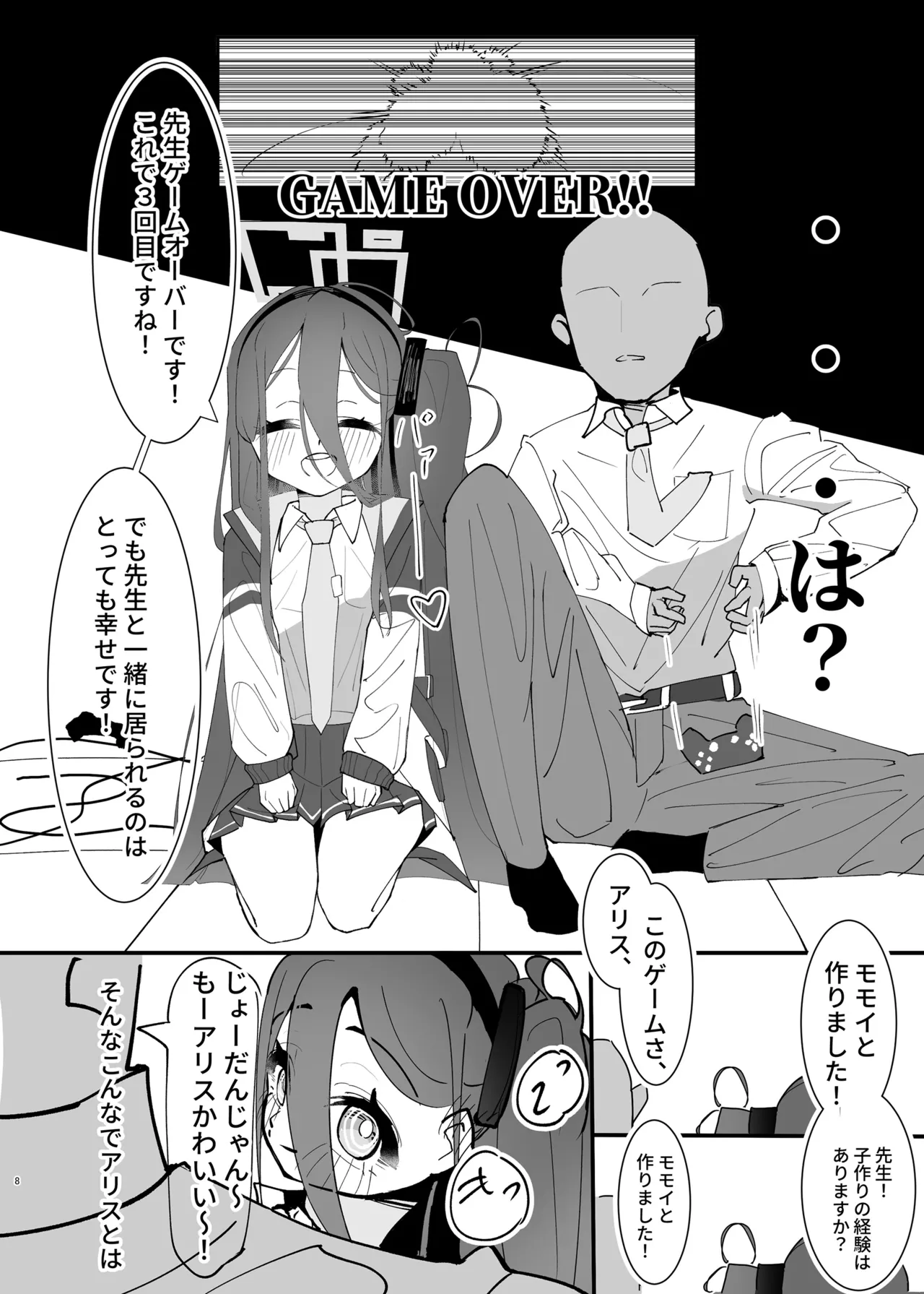 負け方はアリス Page.8