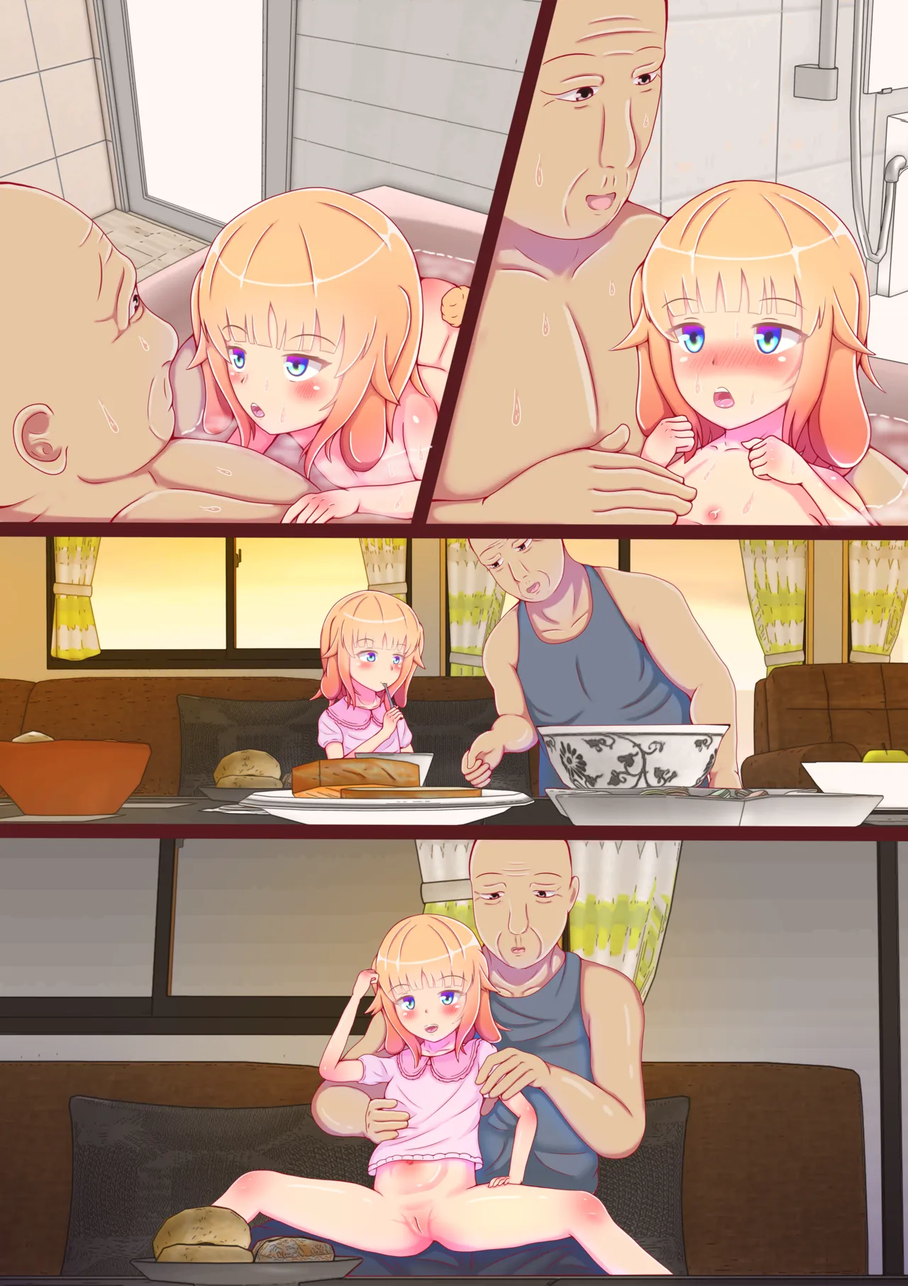 ぷにすじ子うさぎ発情期! Page.34