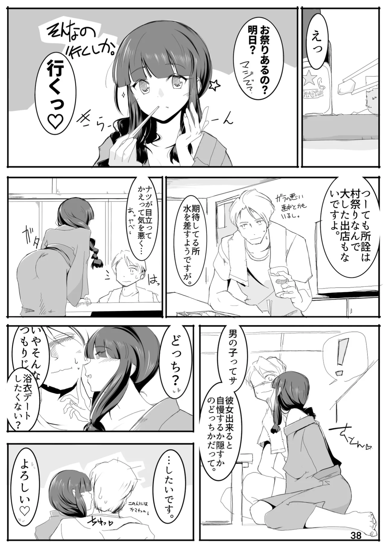 キタガミサンノナツ。 Page.37