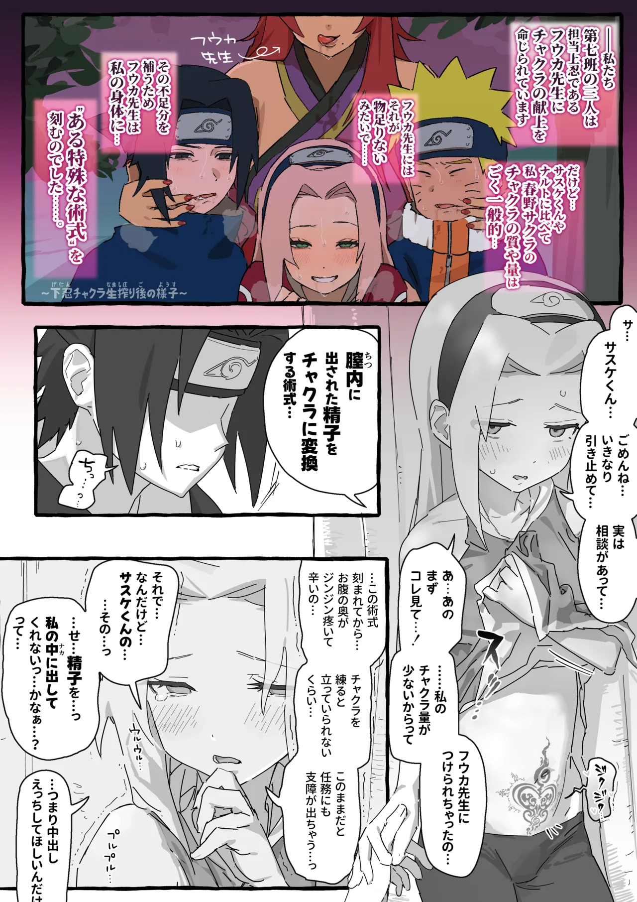 サスサク初えっち漫画 Page.2
