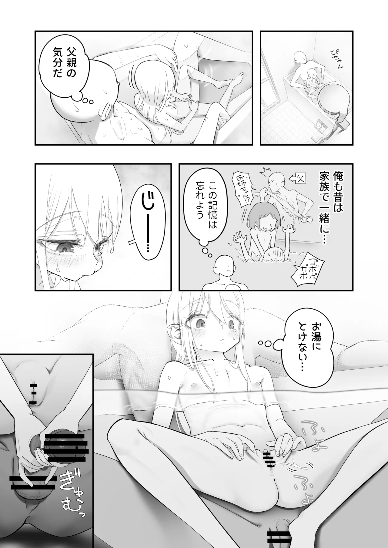 天使が家に泊まりに来た（再来）。 Page.87