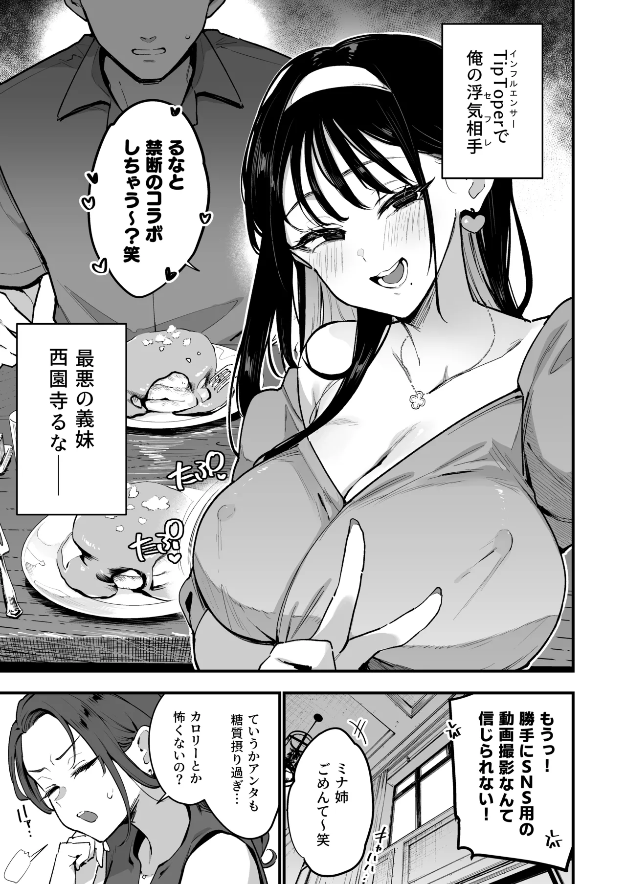 婚約者の妹は顔SSR、性格最悪地獄のエロダンス女。2 Page.5