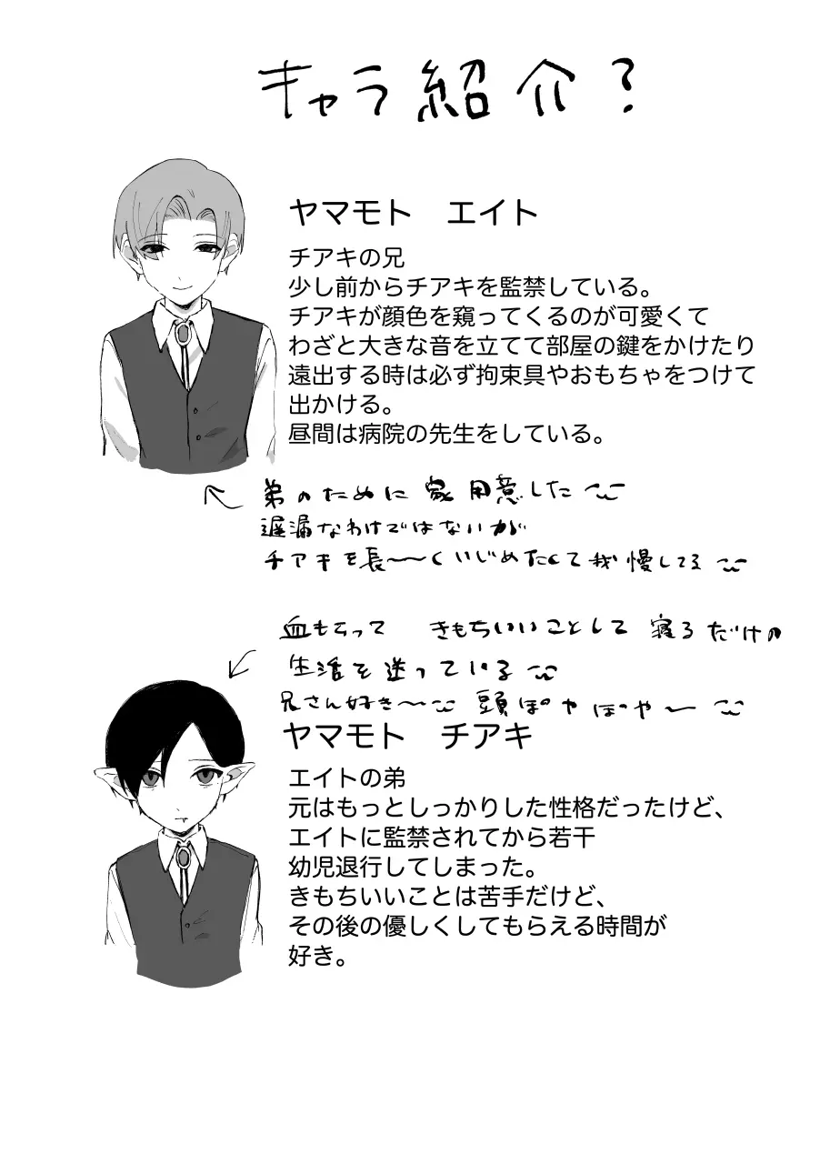 兄さんの家に監禁されてる Page.118