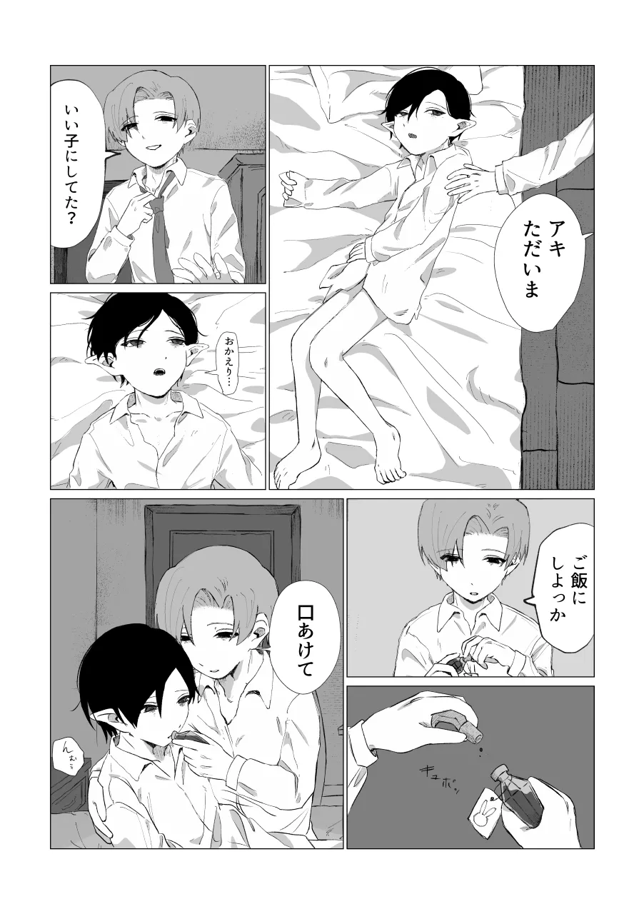 兄さんの家に監禁されてる Page.4