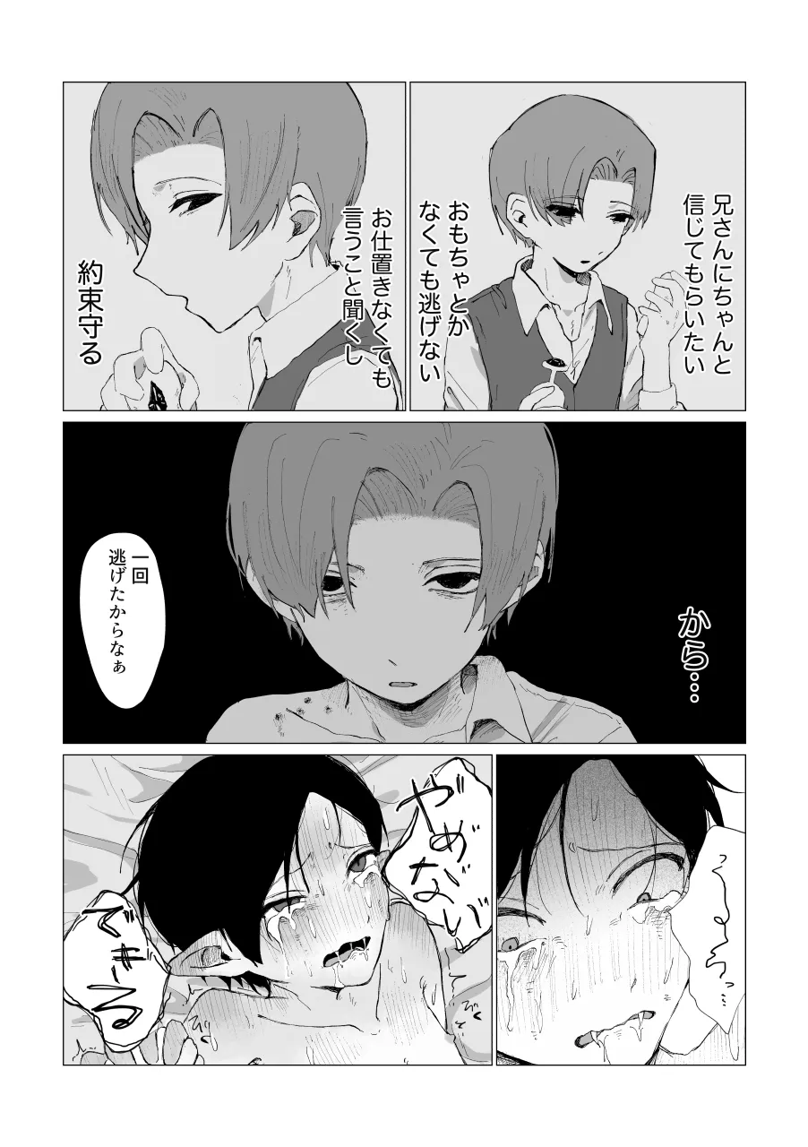 兄さんの家に監禁されてる Page.90