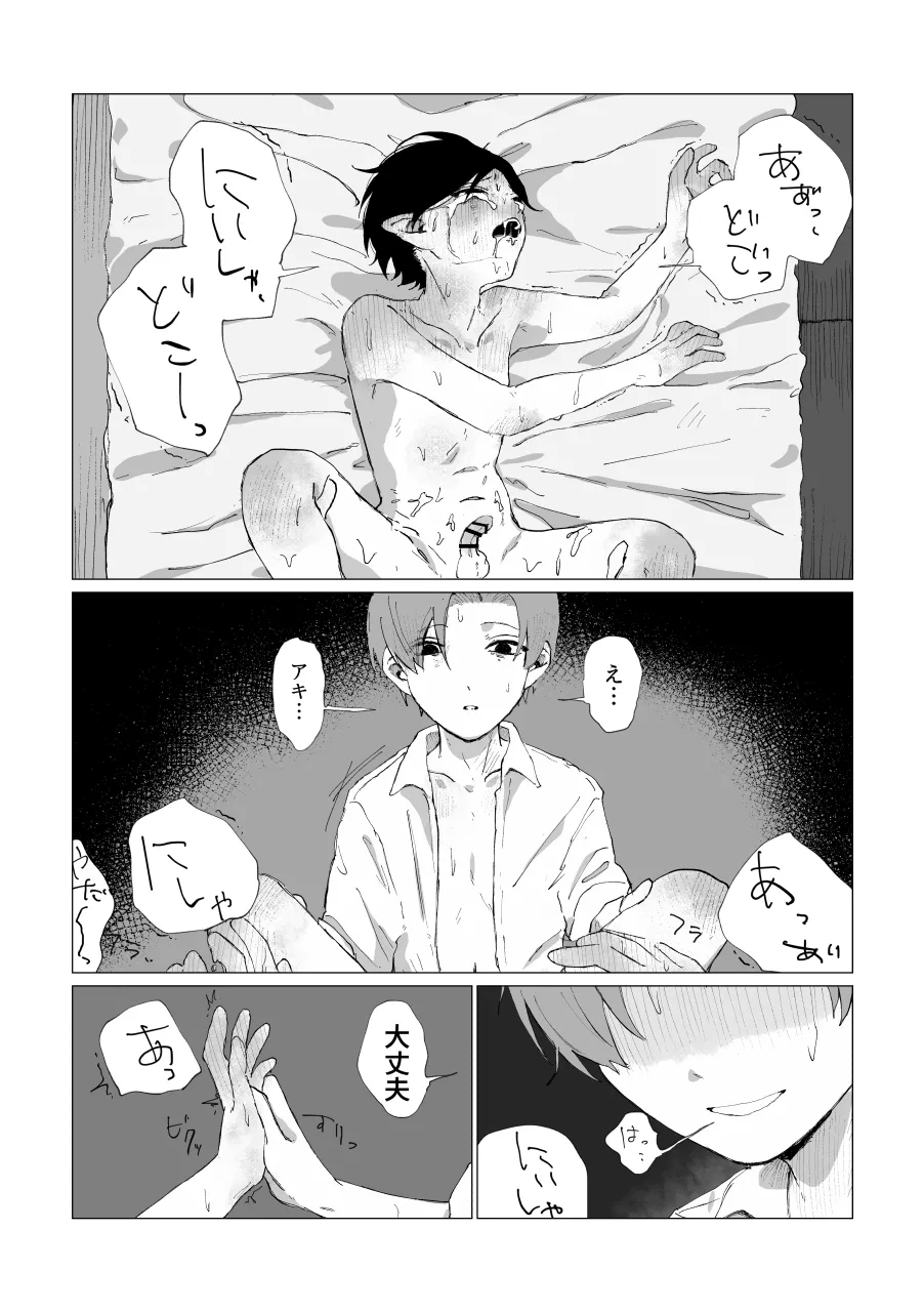 兄さんの家に監禁されてる Page.98