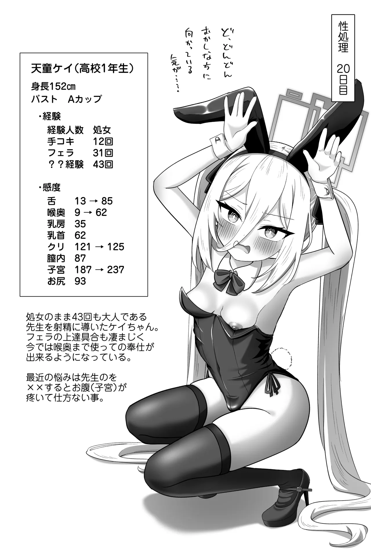 ケイちゃんが処女のまま先生専用フェラホールになる話 Page.15