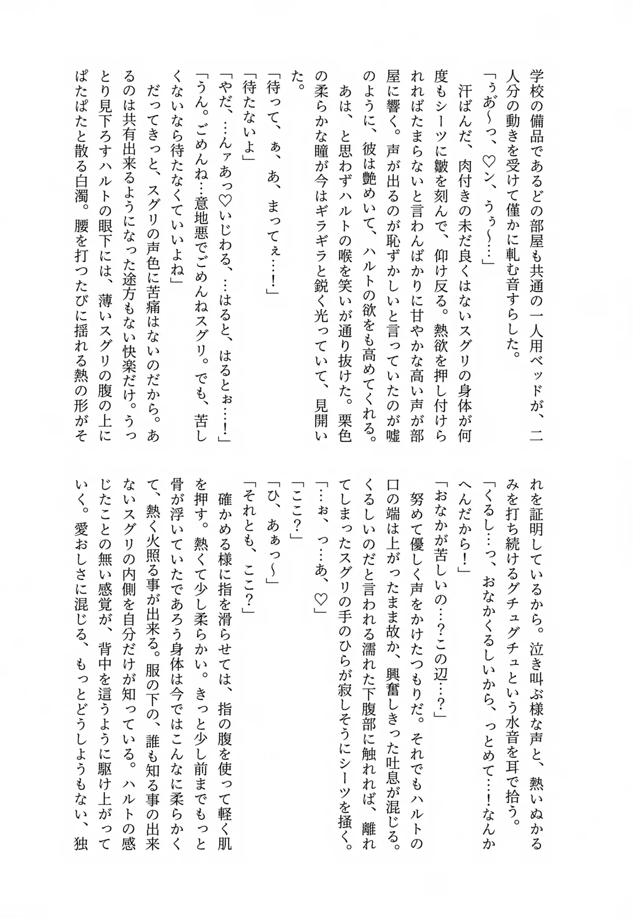 きみのことだぁい好きだって、何度でも教えてあげるよ！～俺の恋人さ、わや主人公だべ…～ Page.13