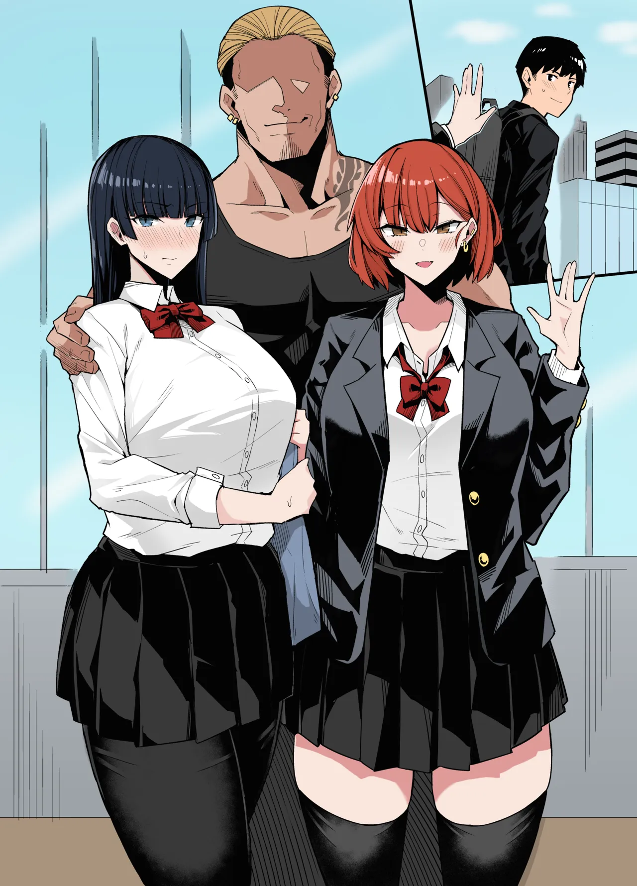 ギャル仲介寝取らせ [カラー化] Page.9