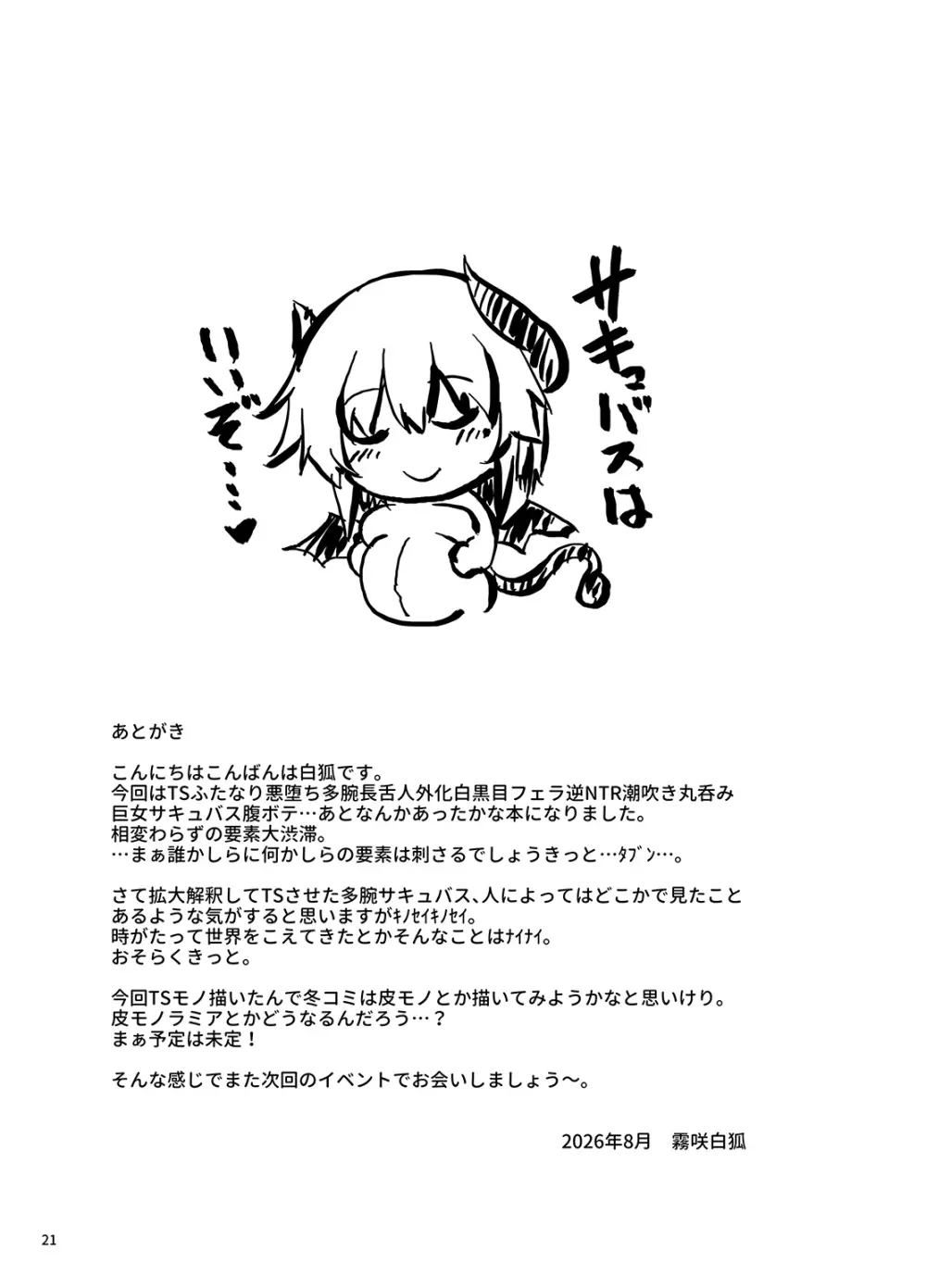 サキュバスになる僕 Page.20