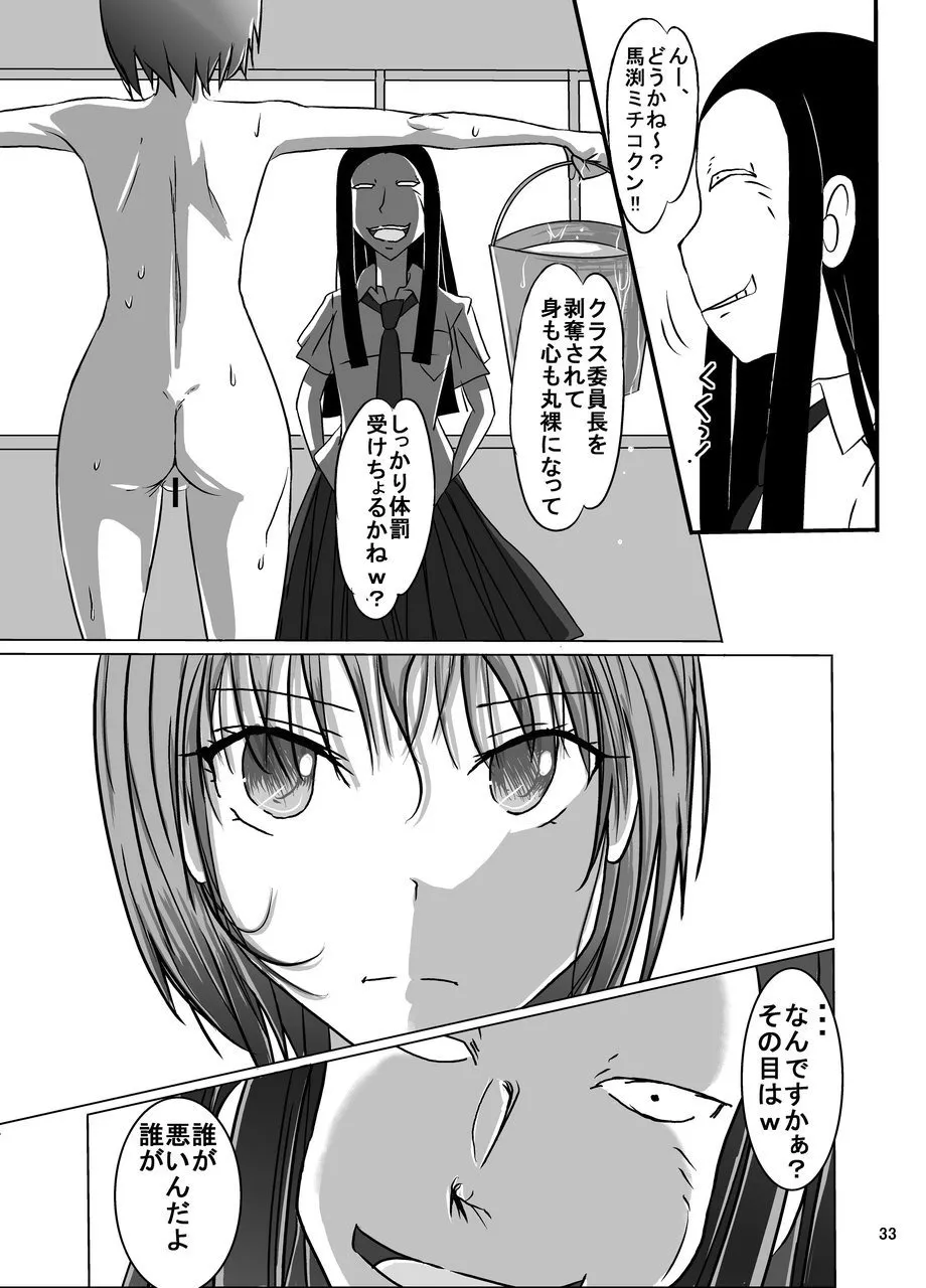 校則やぶりました子さんへの全裸いじめ Page.31