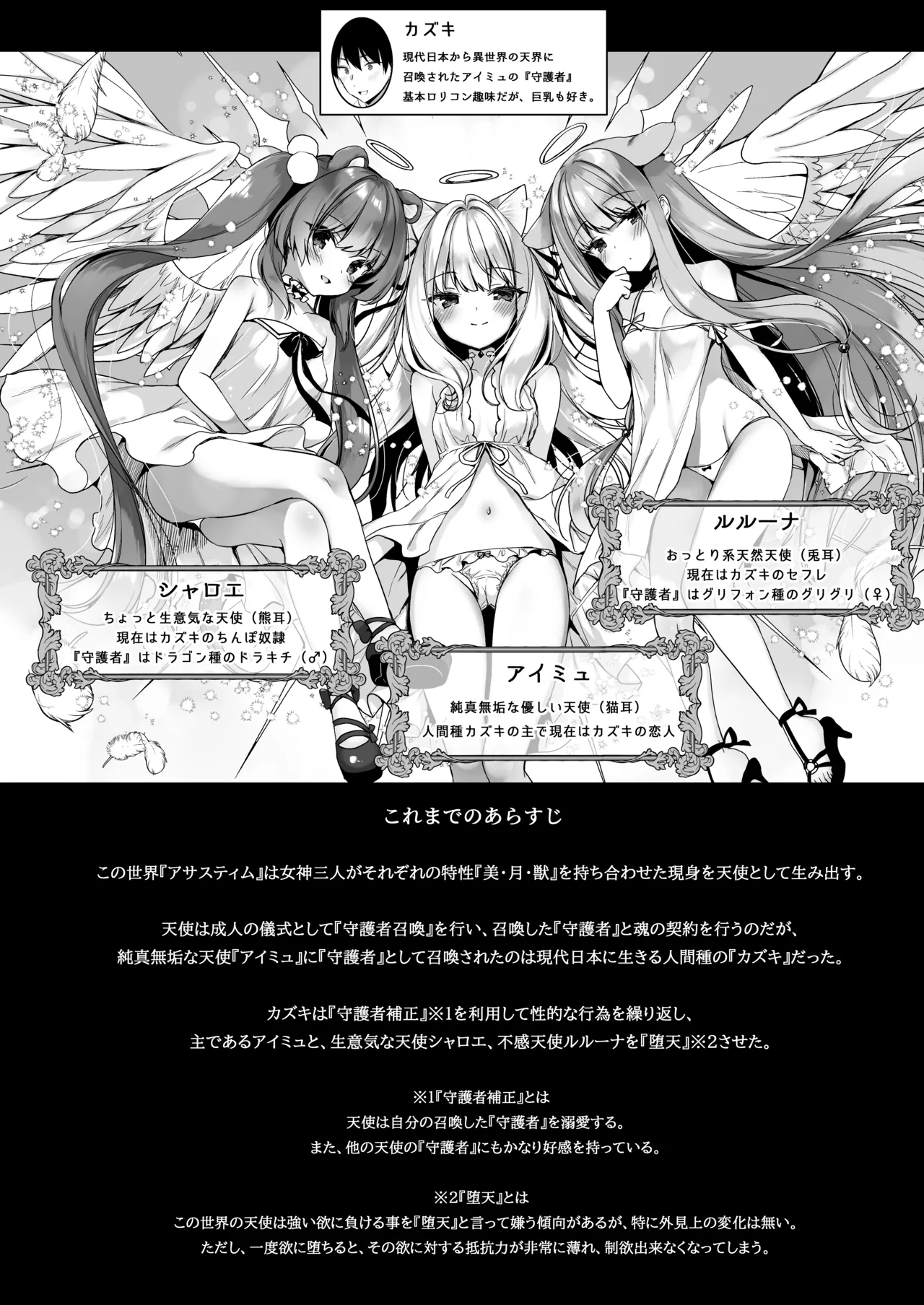 堕天計画 ～孤独を秘めた天使長編～ Page.4