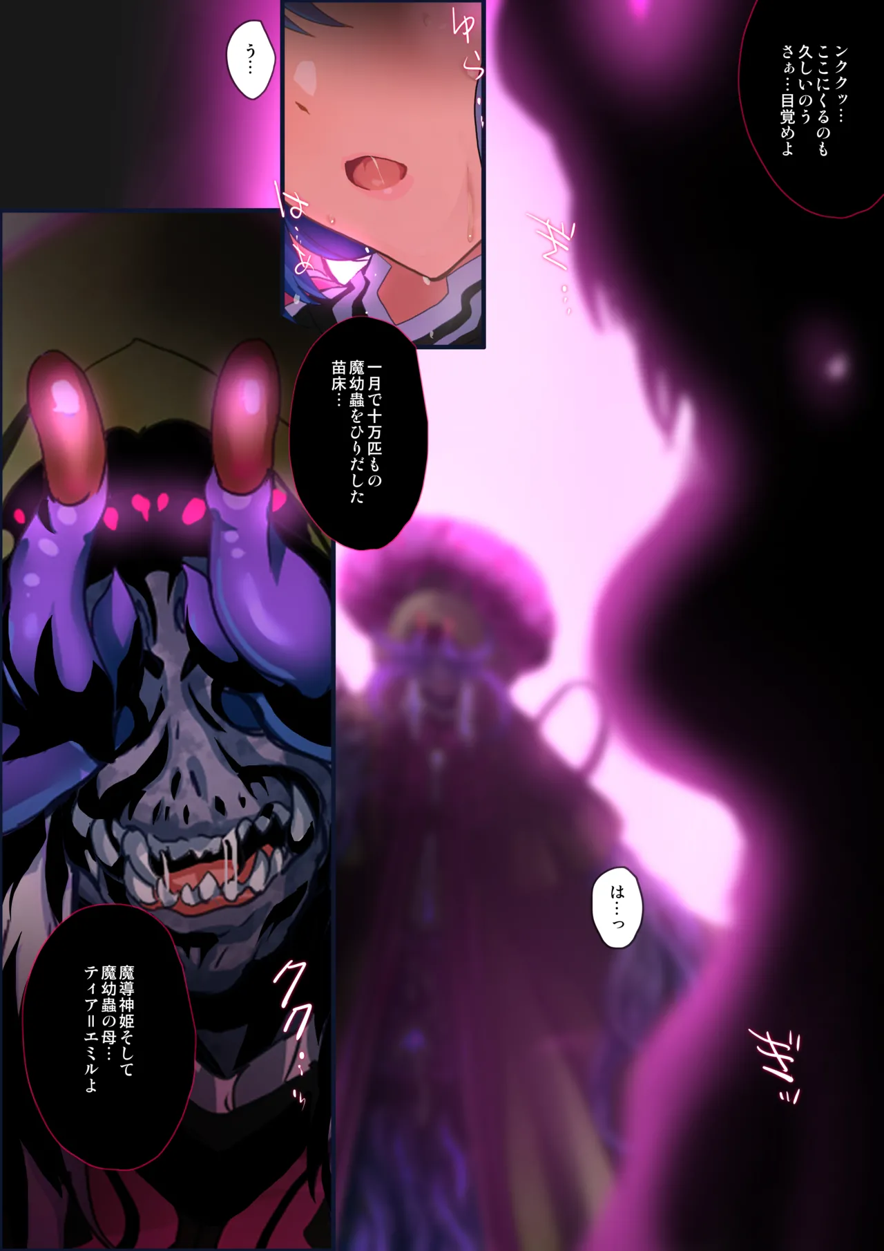 『ヒロイン受胎命令・魔蟲人間交配編』前・中編 Page.2