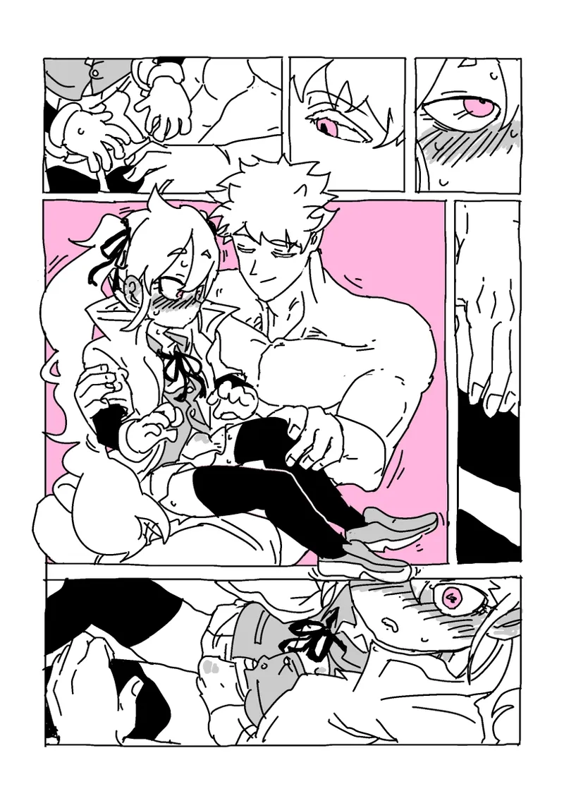 過去に描いた女装漫画の続き Page.9