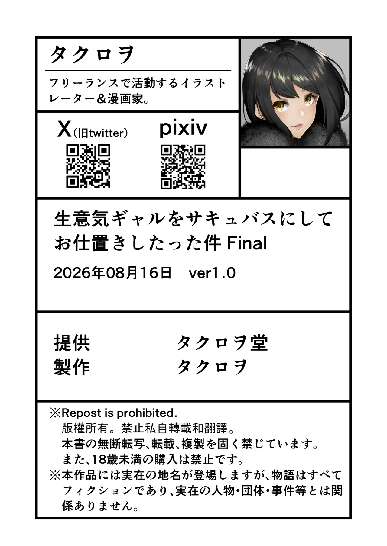 生意気ギャルをサキュバスにしてお仕置きしたった件Final Page.61