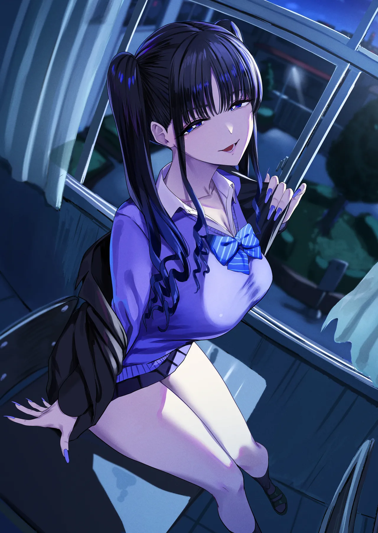 二次元オタクの俺が転校してきた巨乳アイドルに堕とされるまで Page.2