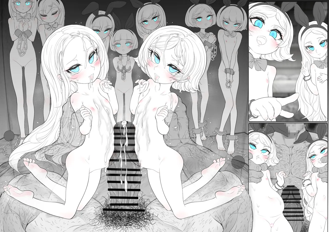 金髪美少女モデルとラブラブ密着本番撮影～不倫理上等常識無用の少女堪能快楽取材～ Page.54