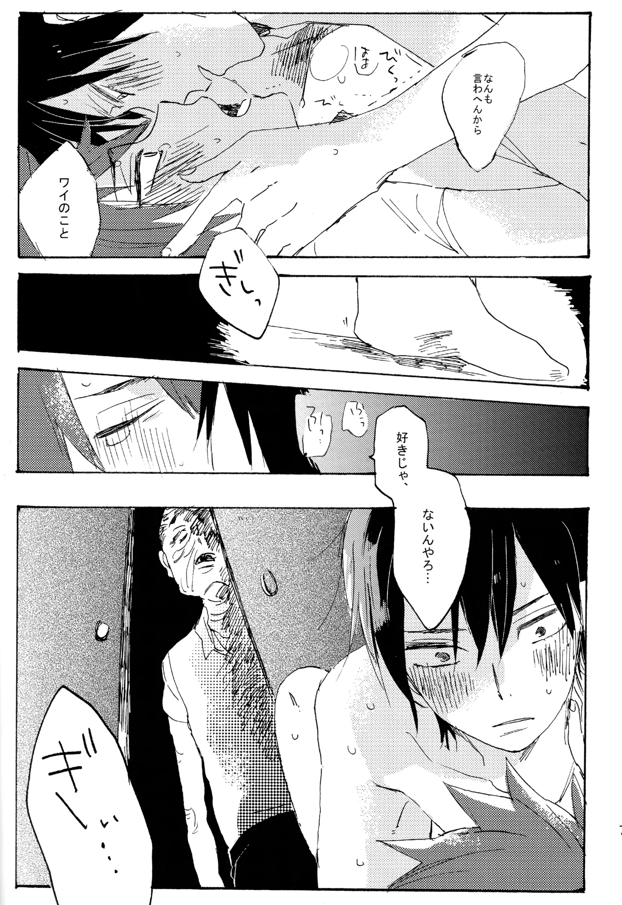 ABARAGAITAI 再録04 Page.78