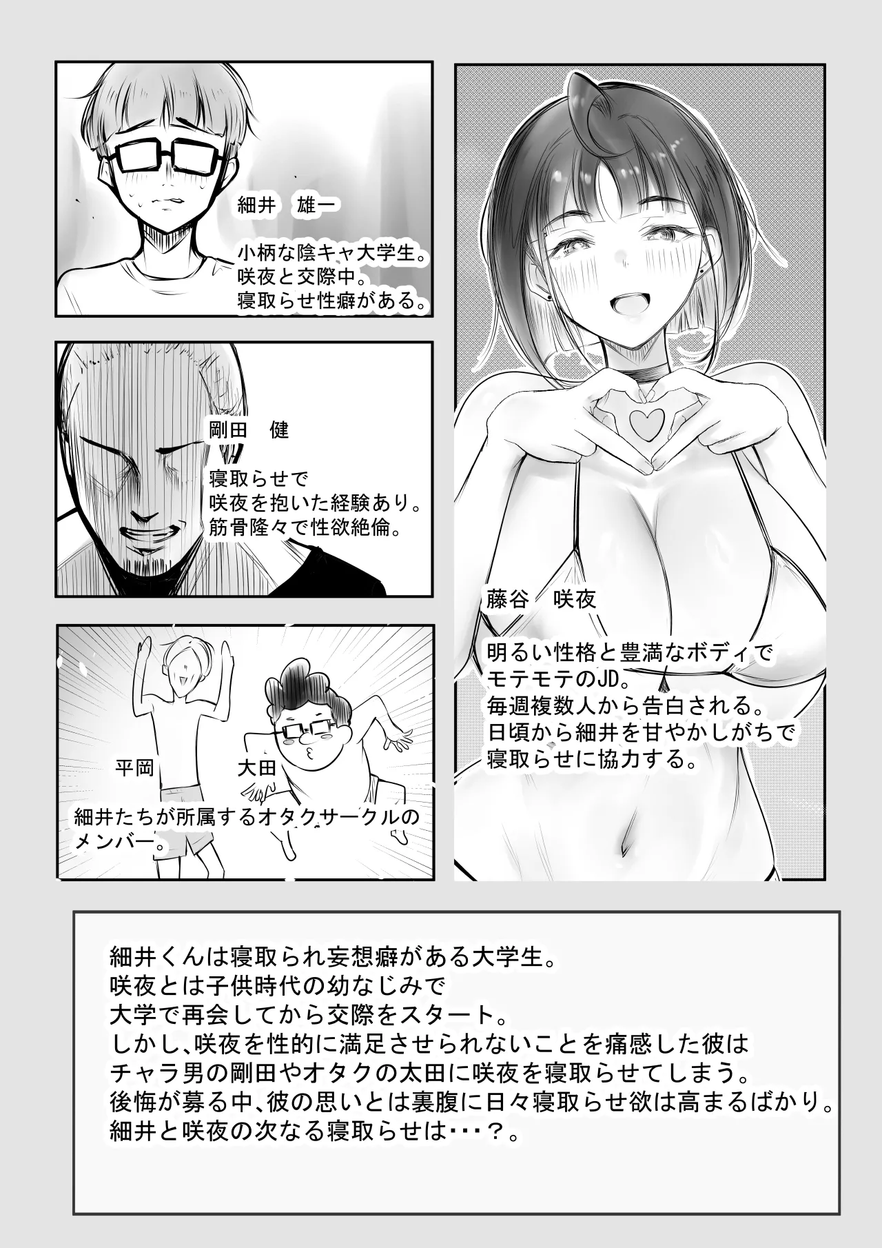 細井くんの彼女、寝取らせOKだってよ3 Page.2