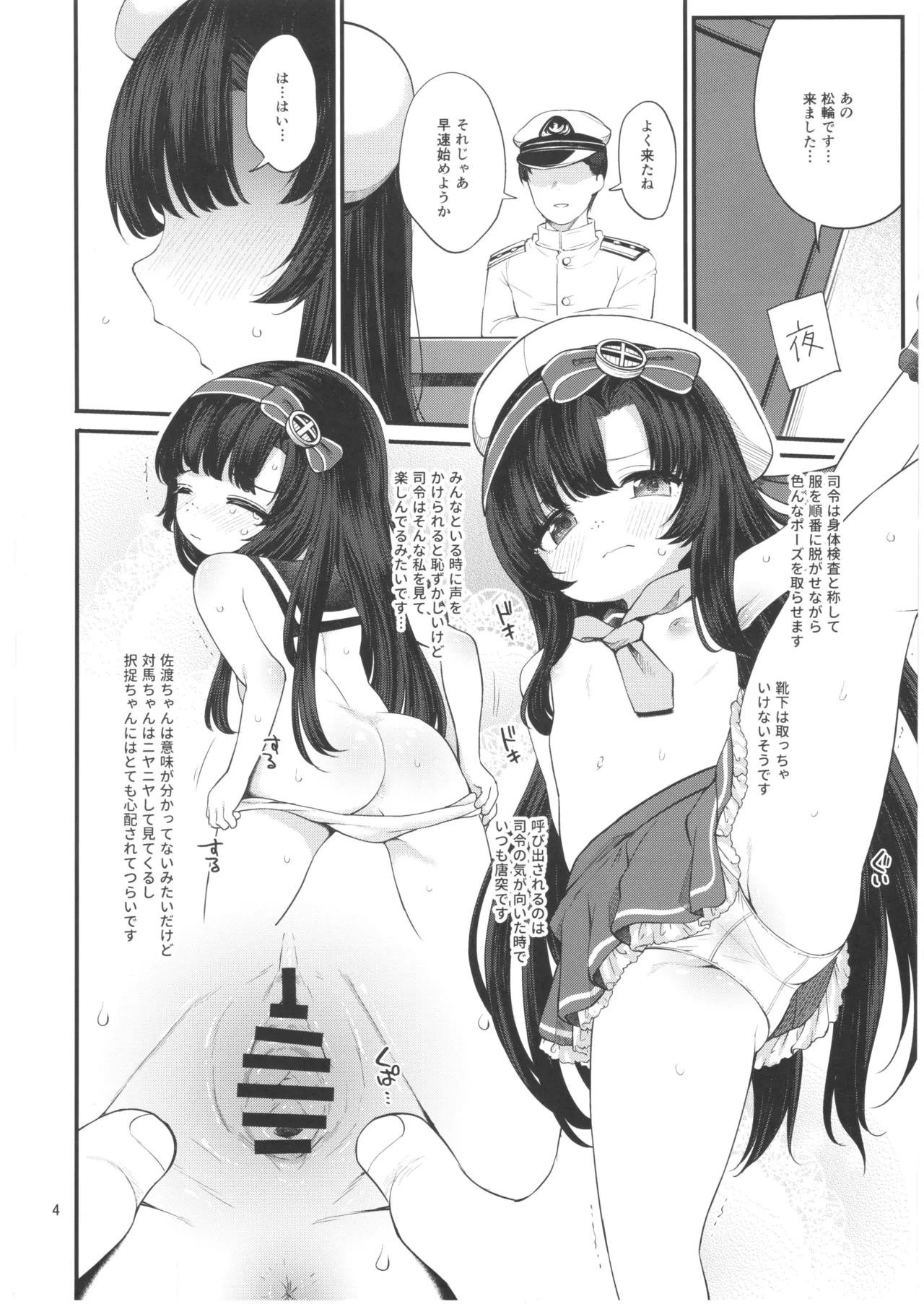松輪ちゃんひみつの身体検査 Page.3
