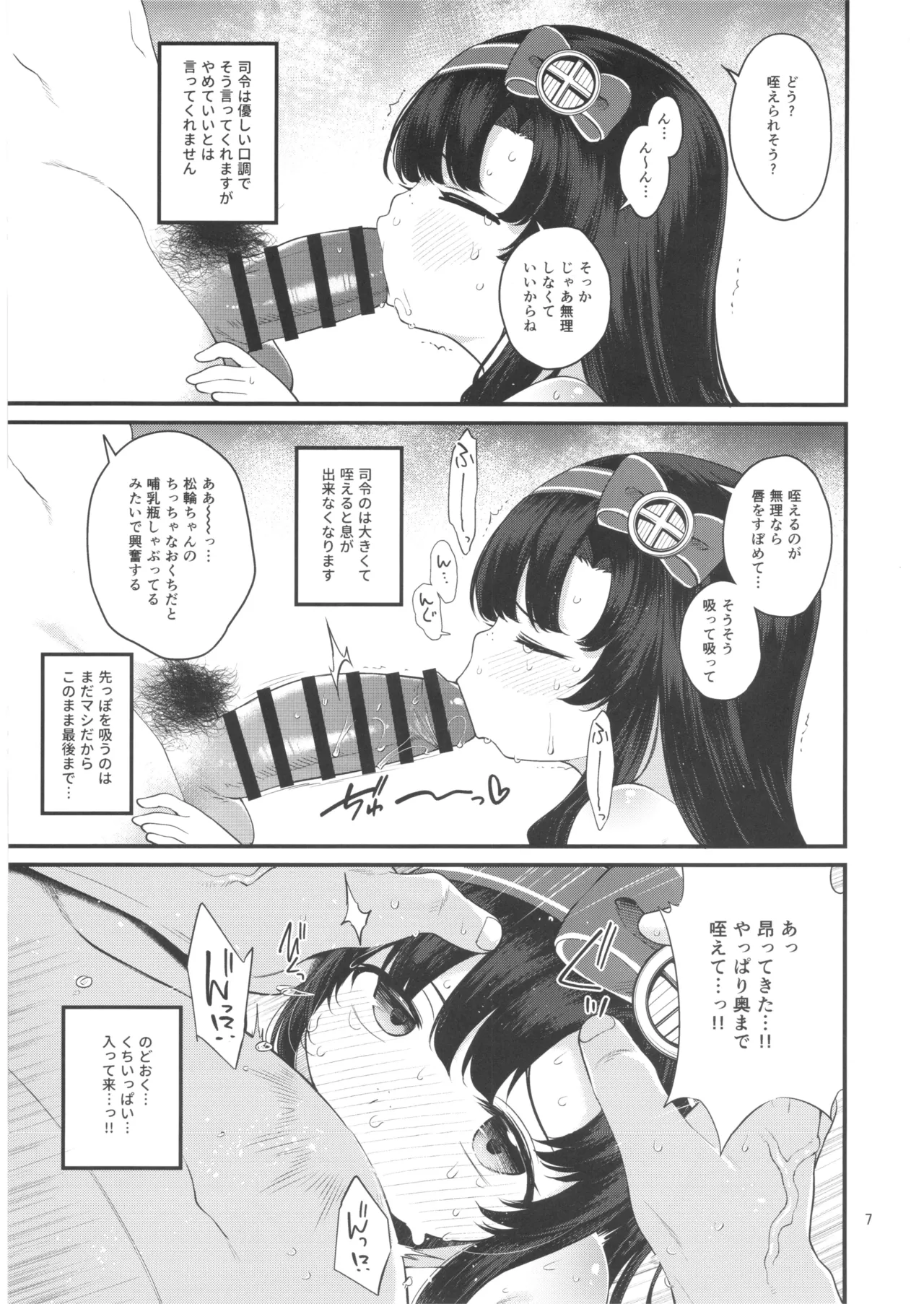 松輪ちゃんひみつの身体検査 Page.6
