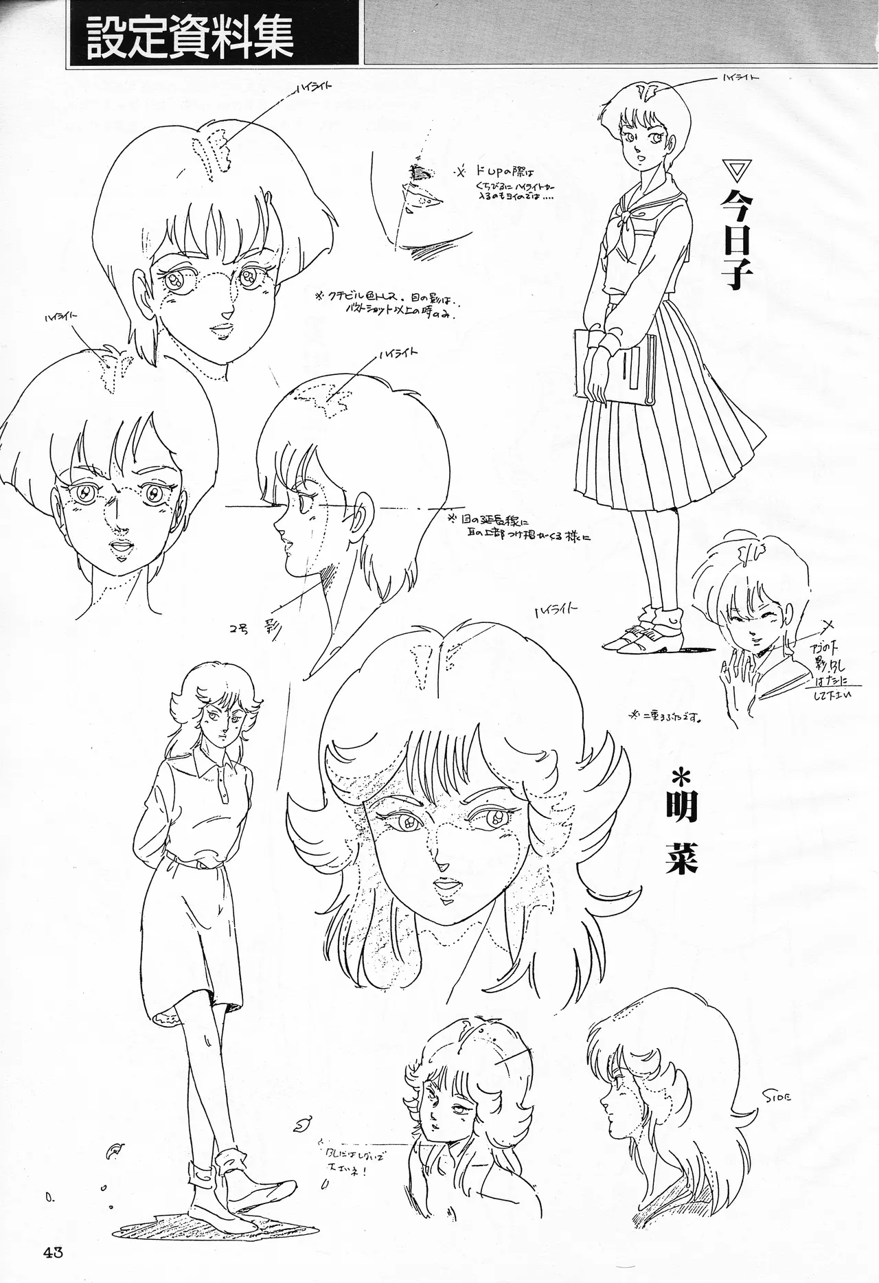 ギャルズアニメ PART 2 オリジナルアニメパーフェクトカタログ Page.43