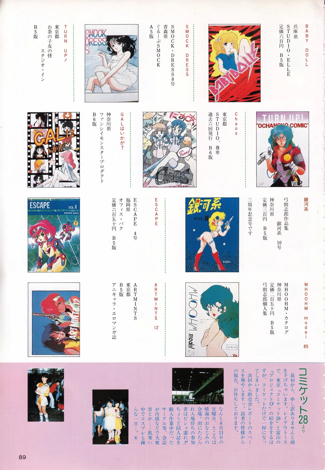ギャルズアニメ PART 2 オリジナルアニメパーフェクトカタログ Page.89