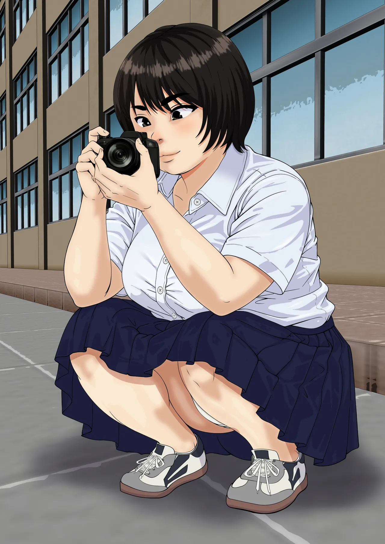 ファインダーを覗く彼女を僕は撮っていた Page.189
