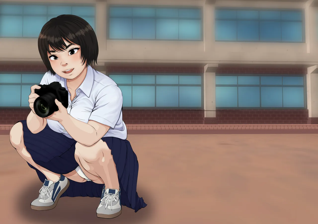 ファインダーを覗く彼女を僕は撮っていた Page.197