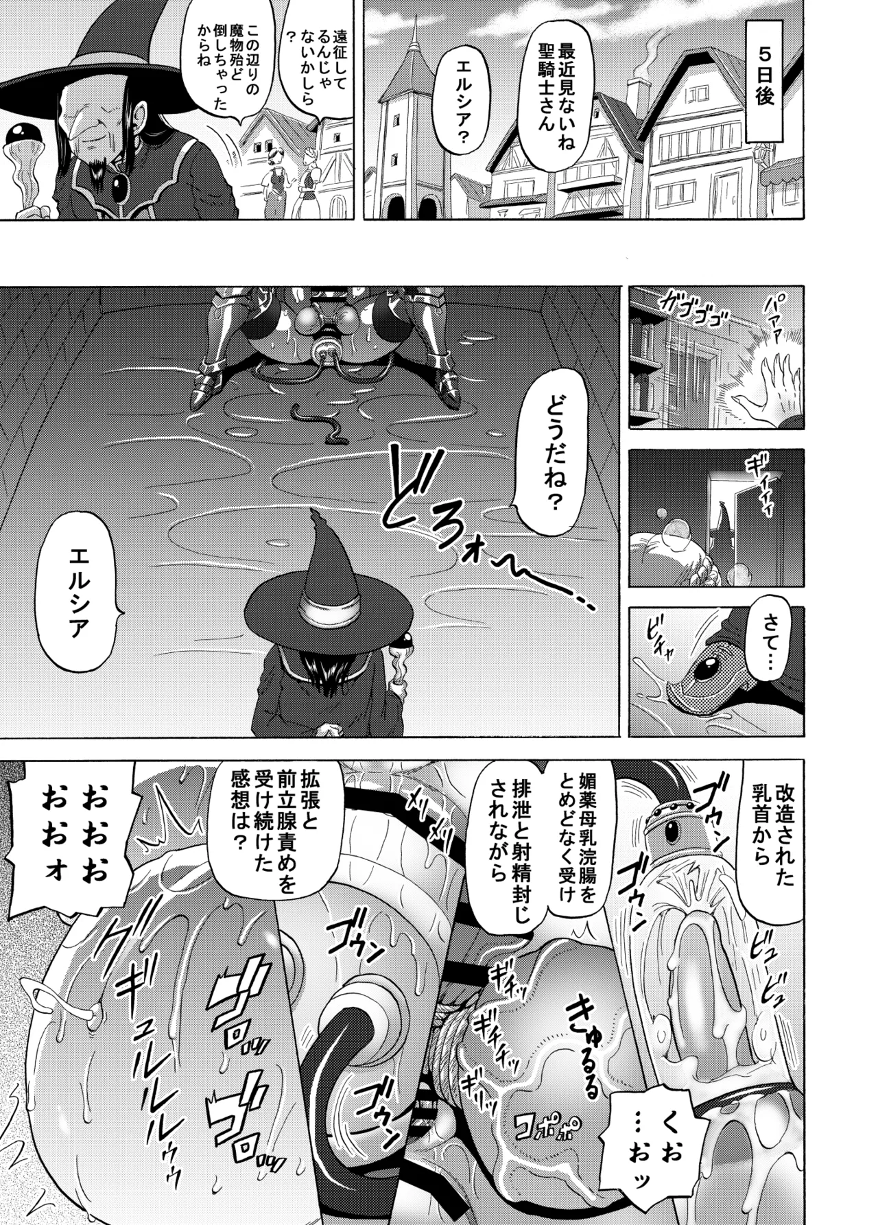 女聖騎士と魔恨の呪い Page.26