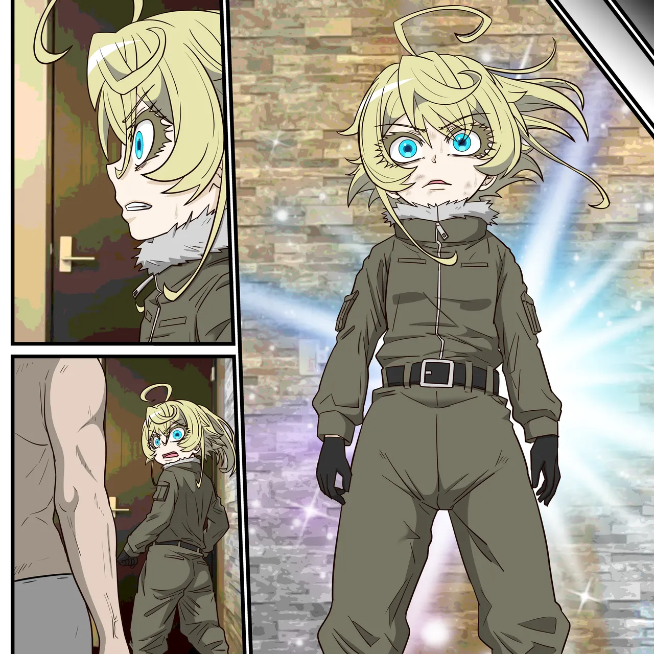 アニメキャラとセックルできるアプリ40、「〇女戦記」ターニャ編 Page.25