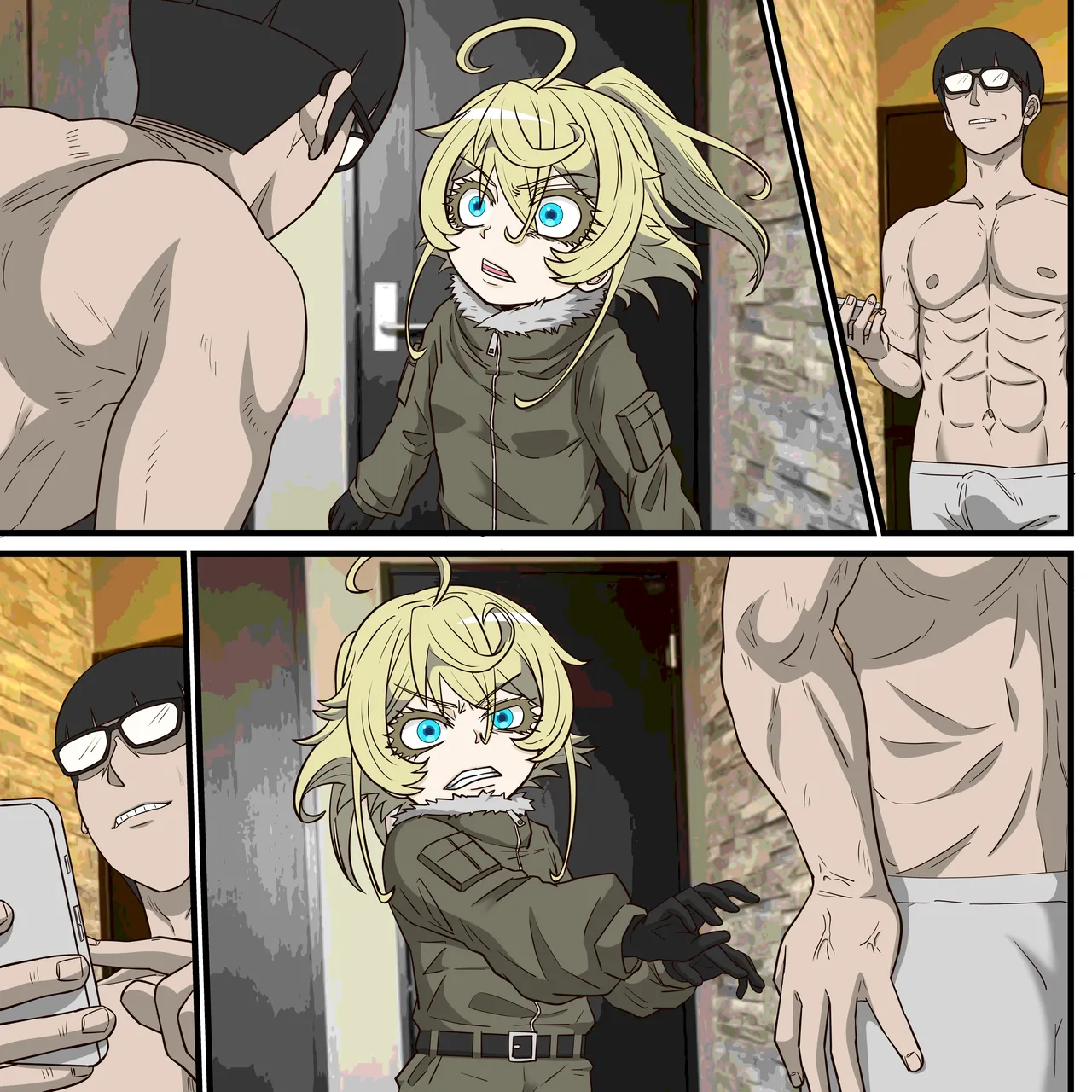 アニメキャラとセックルできるアプリ40、「〇女戦記」ターニャ編 Page.26