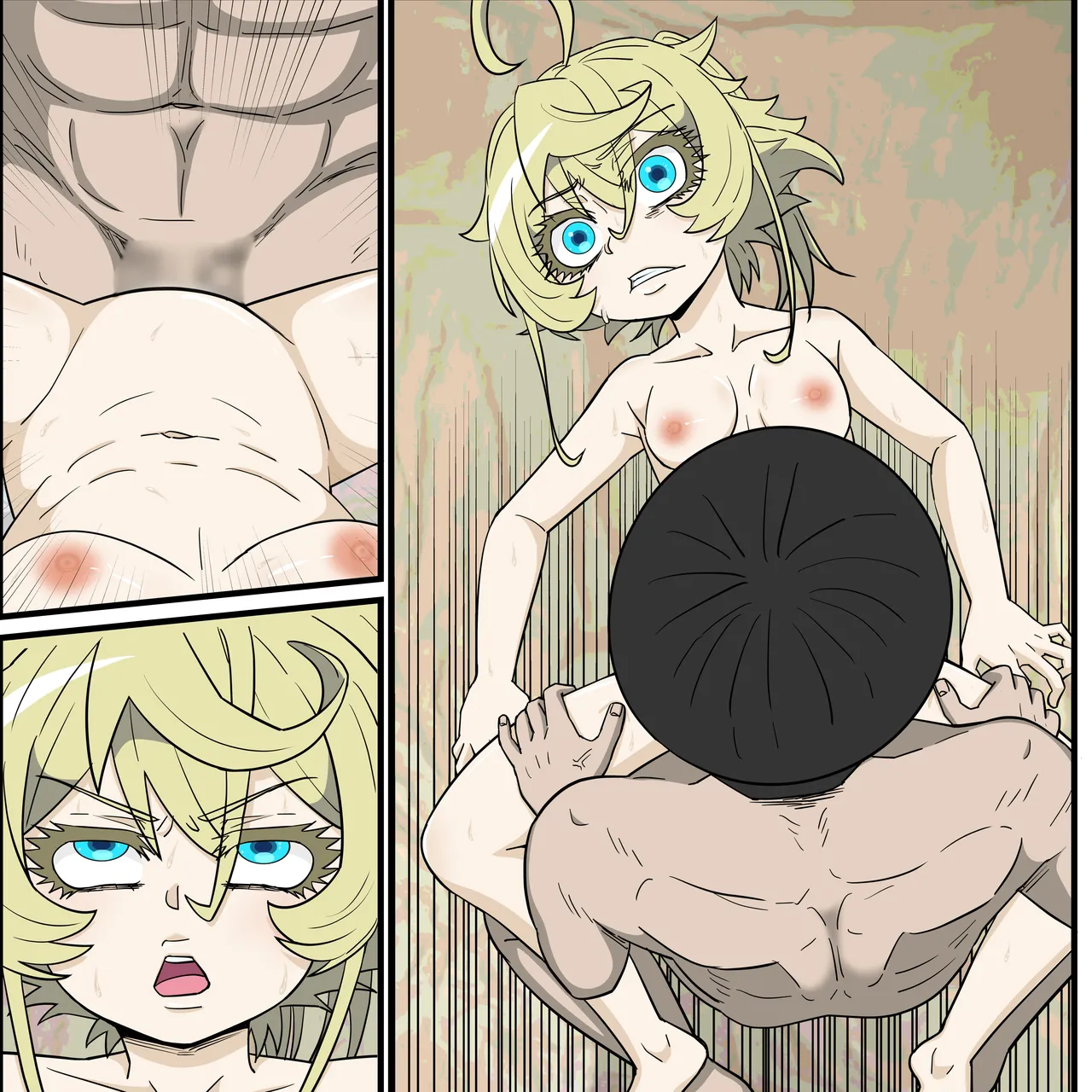 アニメキャラとセックルできるアプリ40、「〇女戦記」ターニャ編 Page.36