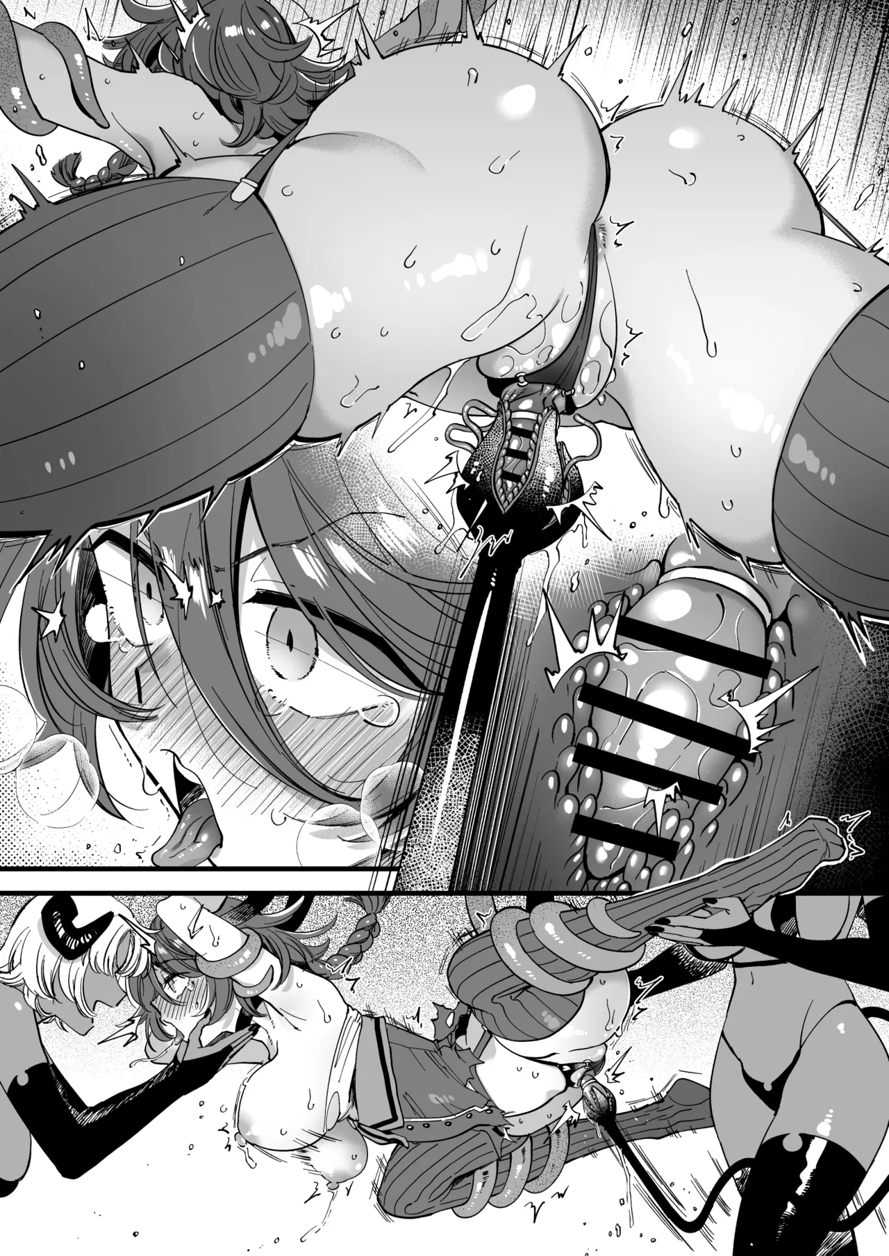 魔法使いマヌバがレズサキュバスに捕まってひたすらクリ責めされてしまう Page.18