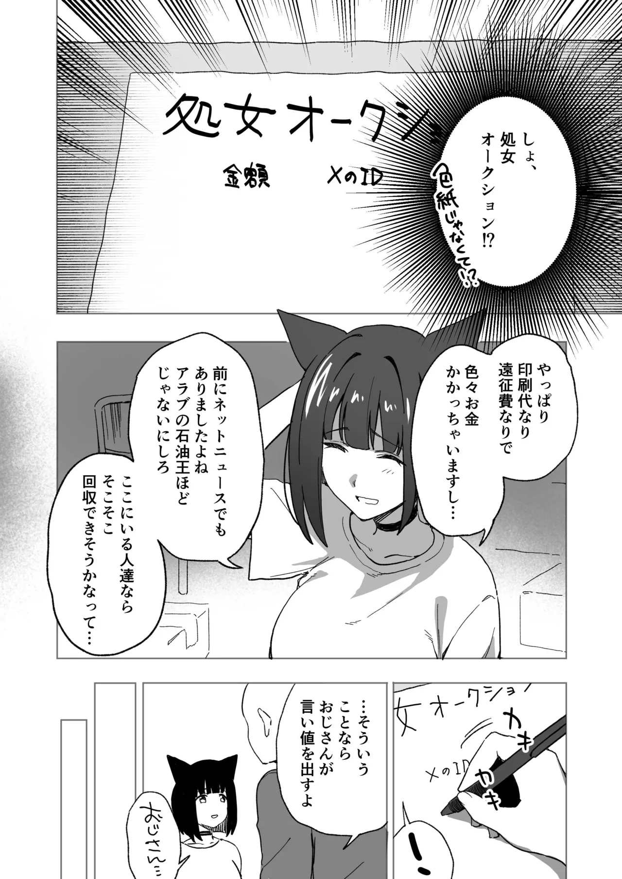 コスプレ女(非性病持ち)絵師さん、原作愛からか即売会にてうっかり処〇オークションを開いてしまう・・・ Page.2