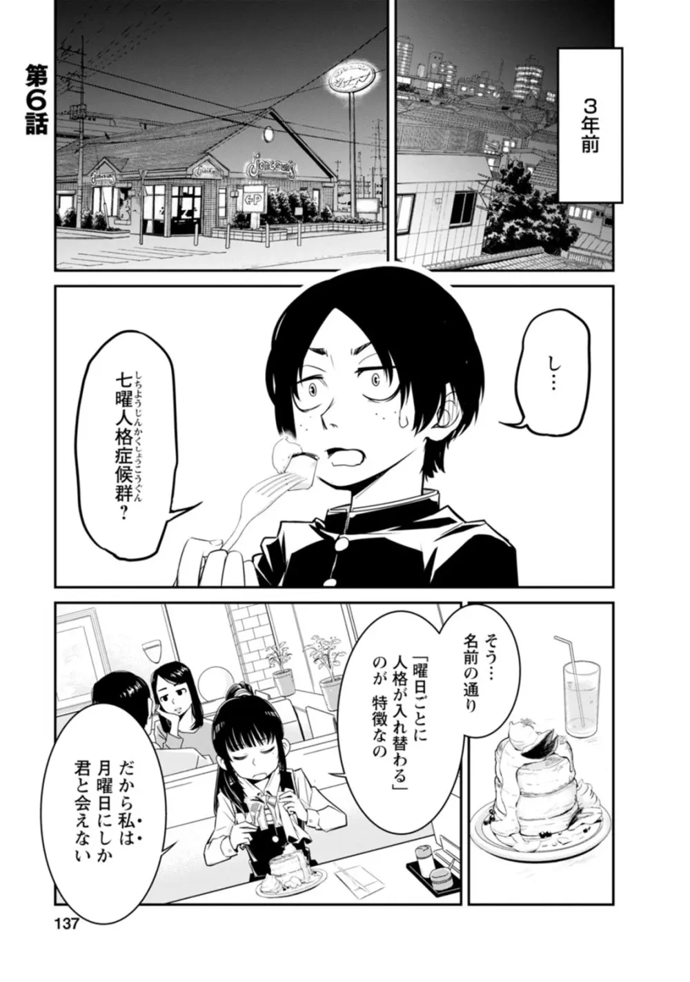 七曜人格症候群 Vol.1 Page.137
