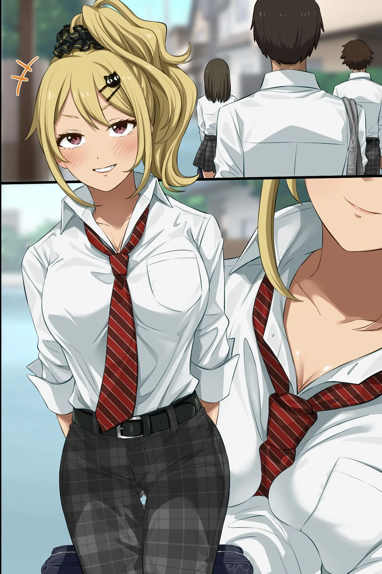 俺の幼馴染が派手なギャルに性転換して、清楚な後輩まで女体化してハーレムになってしまった...。 Page.46