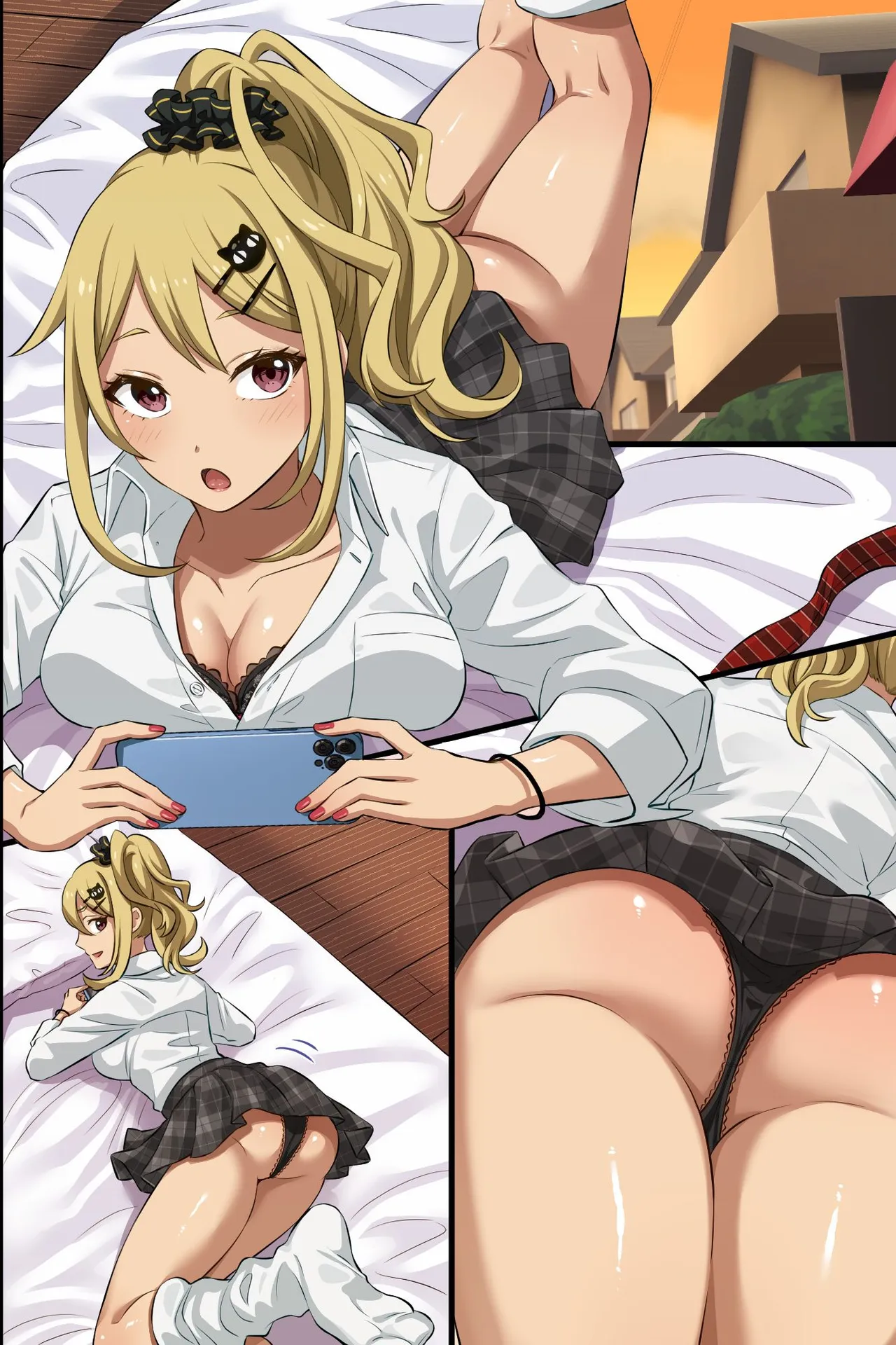 俺の幼馴染が派手なギャルに性転換して、清楚な後輩まで女体化してハーレムになってしまった...。 Page.52