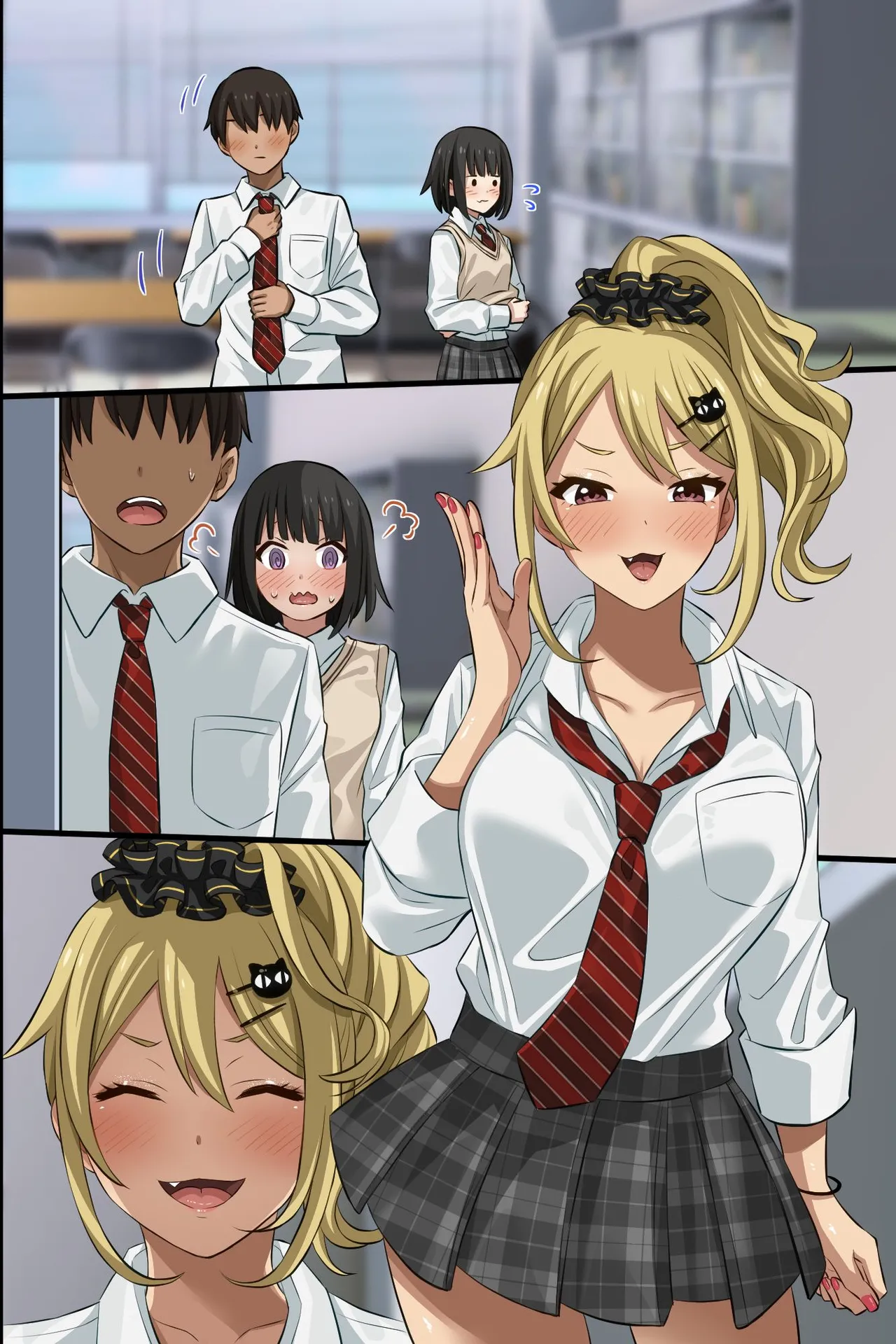 俺の幼馴染が派手なギャルに性転換して、清楚な後輩まで女体化してハーレムになってしまった...。 Page.76