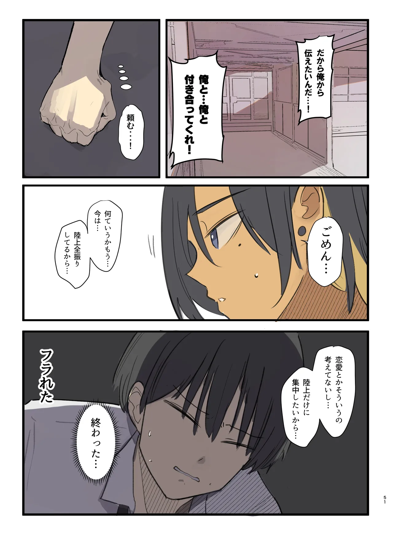幼馴染にフラれた後犯された話 Page.51