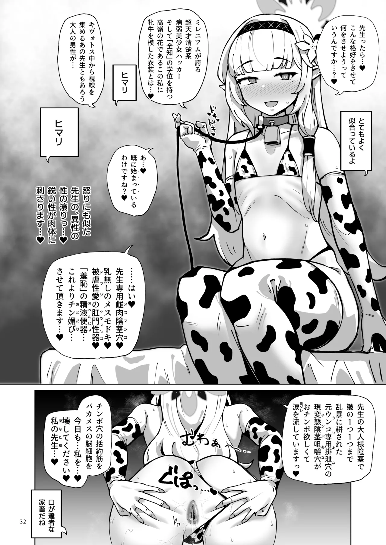ブルアカちんちんケツ穴部 Page.31