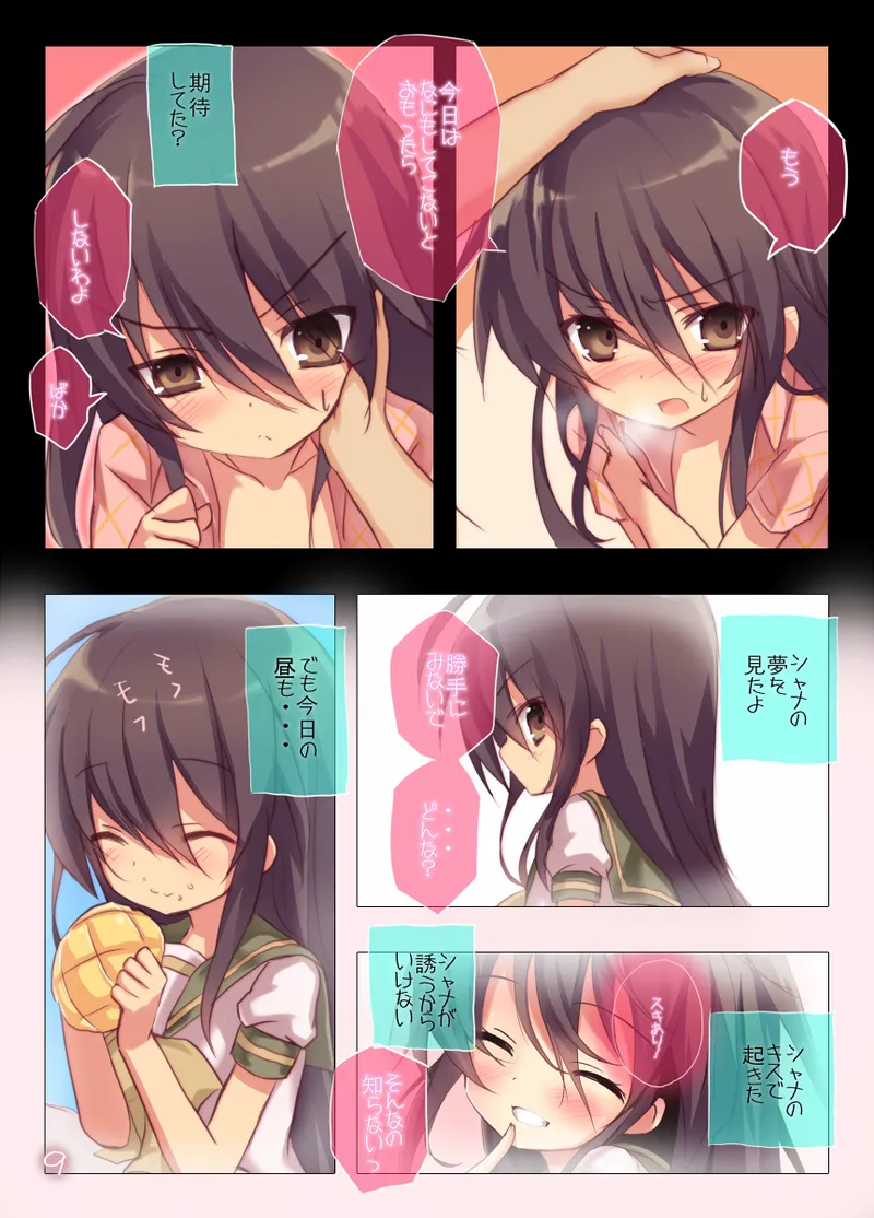 シャナのキスで起きた。 Page.8