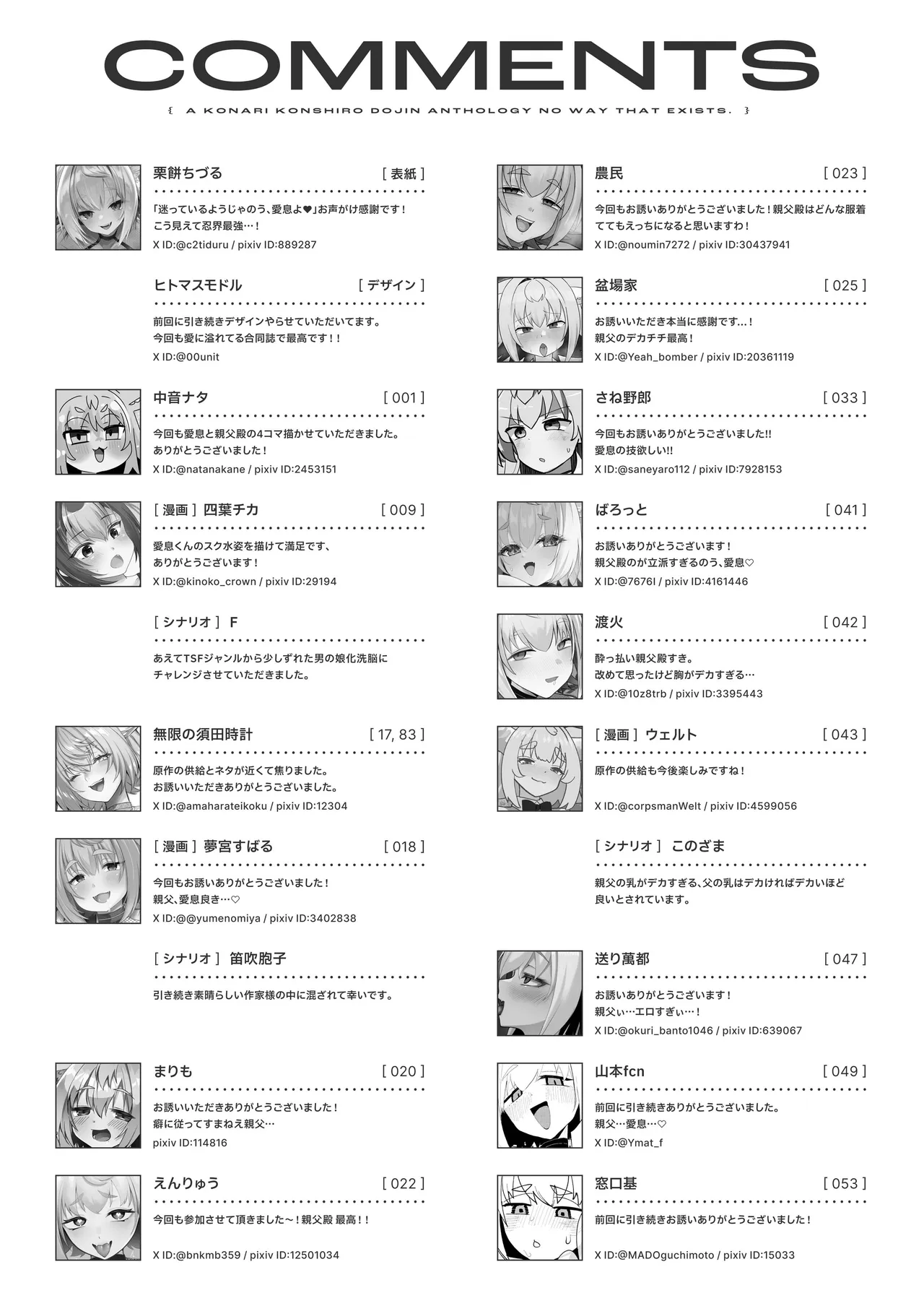狐鳴紺子郎の合同誌なんて存在するわけないじゃん・弐 Page.145