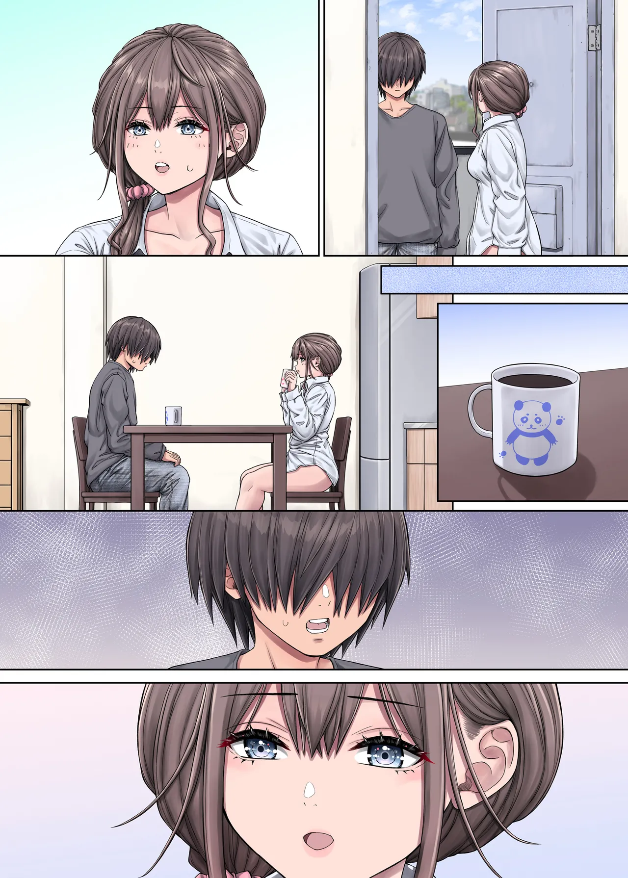 隣に越してきたむっちりな女性がなぜか俺とHしたがるんだが2フルカラー版 Page.58
