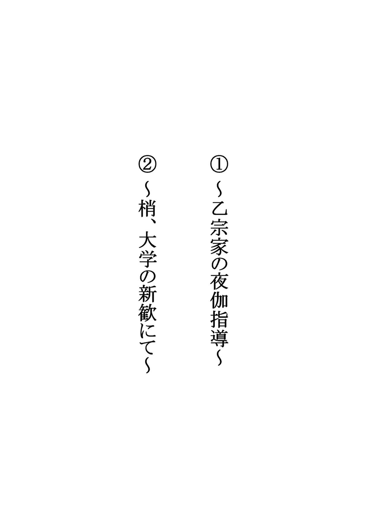 乙宗梢の性事情 Page.3